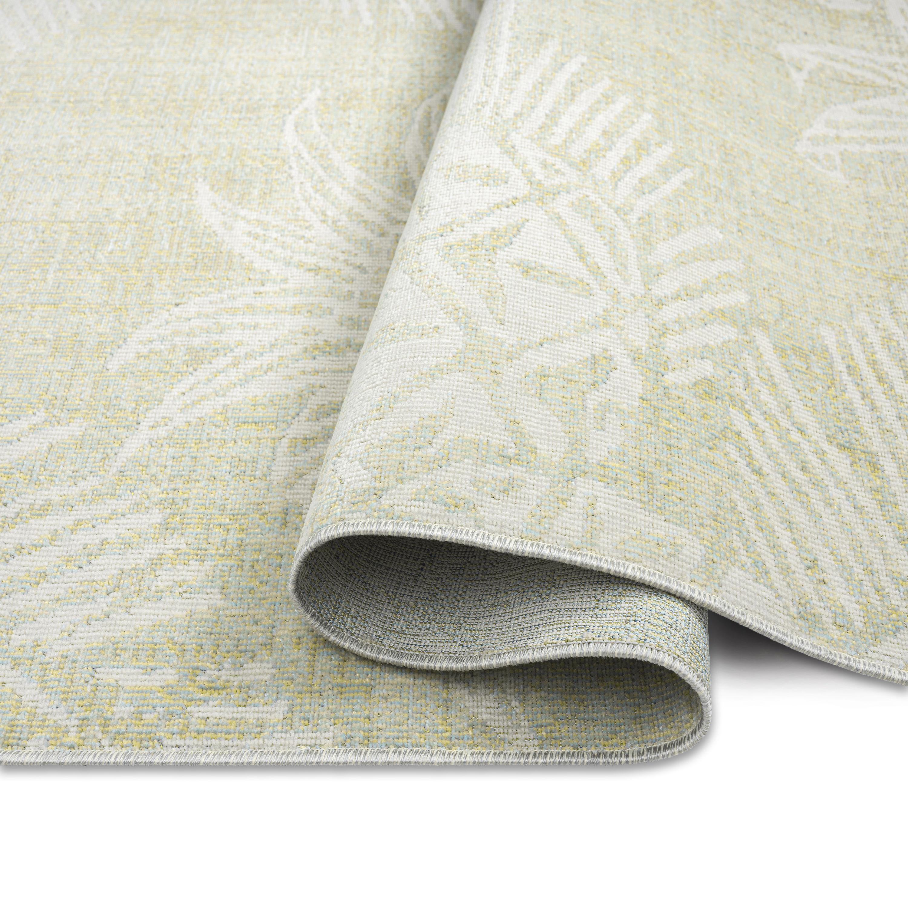 Tommy Bahama Malibu Pineapple Coastal Indoor/Outdoor Area Rug, Green/Ivory
