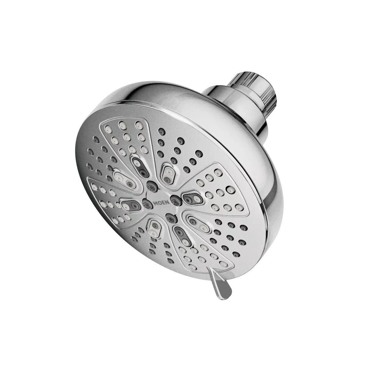 Moen Hydro Energetix Chrome Bathroom Showerhead and Handheld Shower Combo, 200C0