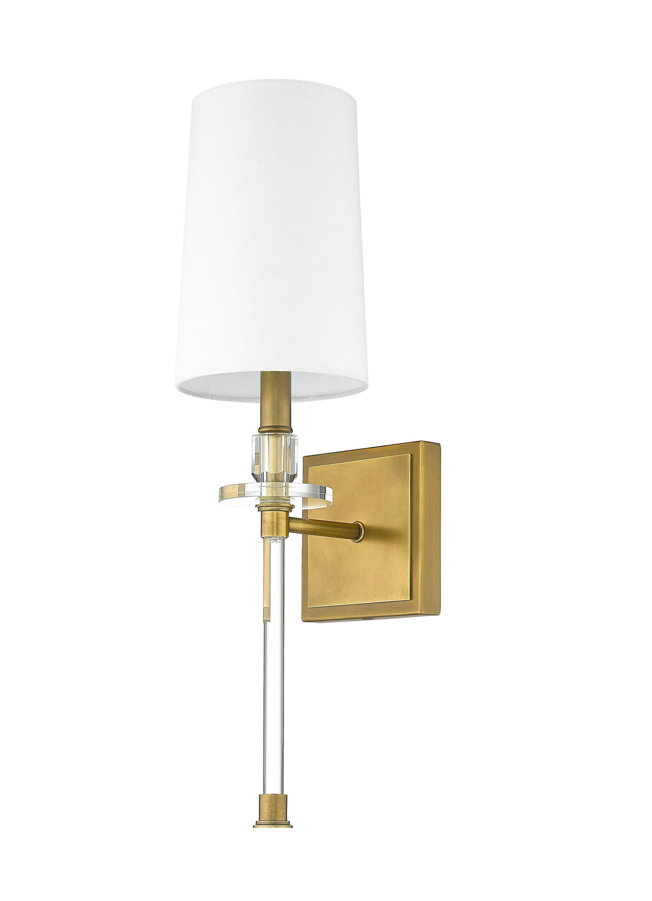 Z-Lite Sophia 1 - Light Wall Light in  Rubbed Brass
