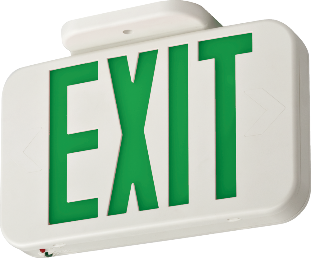 Lithonia Lighting Exrg El Contractor Select Exrg Integrated Led Exit Sign - White