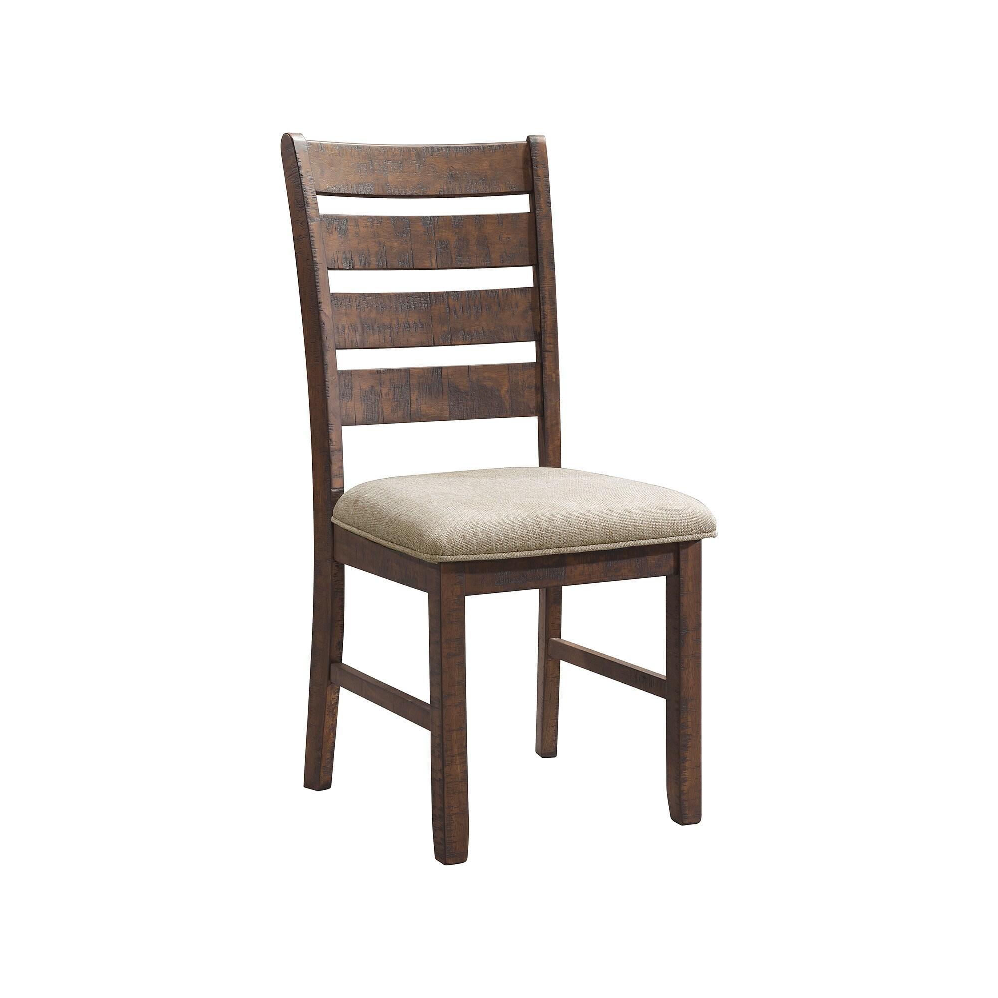 Elements Dex 6PC Dining Set (72" Table + 4 Chairs + Bench) in Cherry