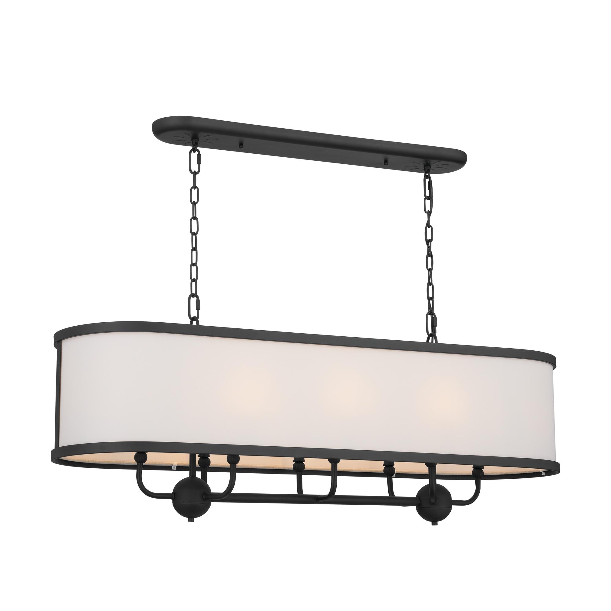 Kichler Lighting Heddle 8 - Light Chandelier in  Textured Black