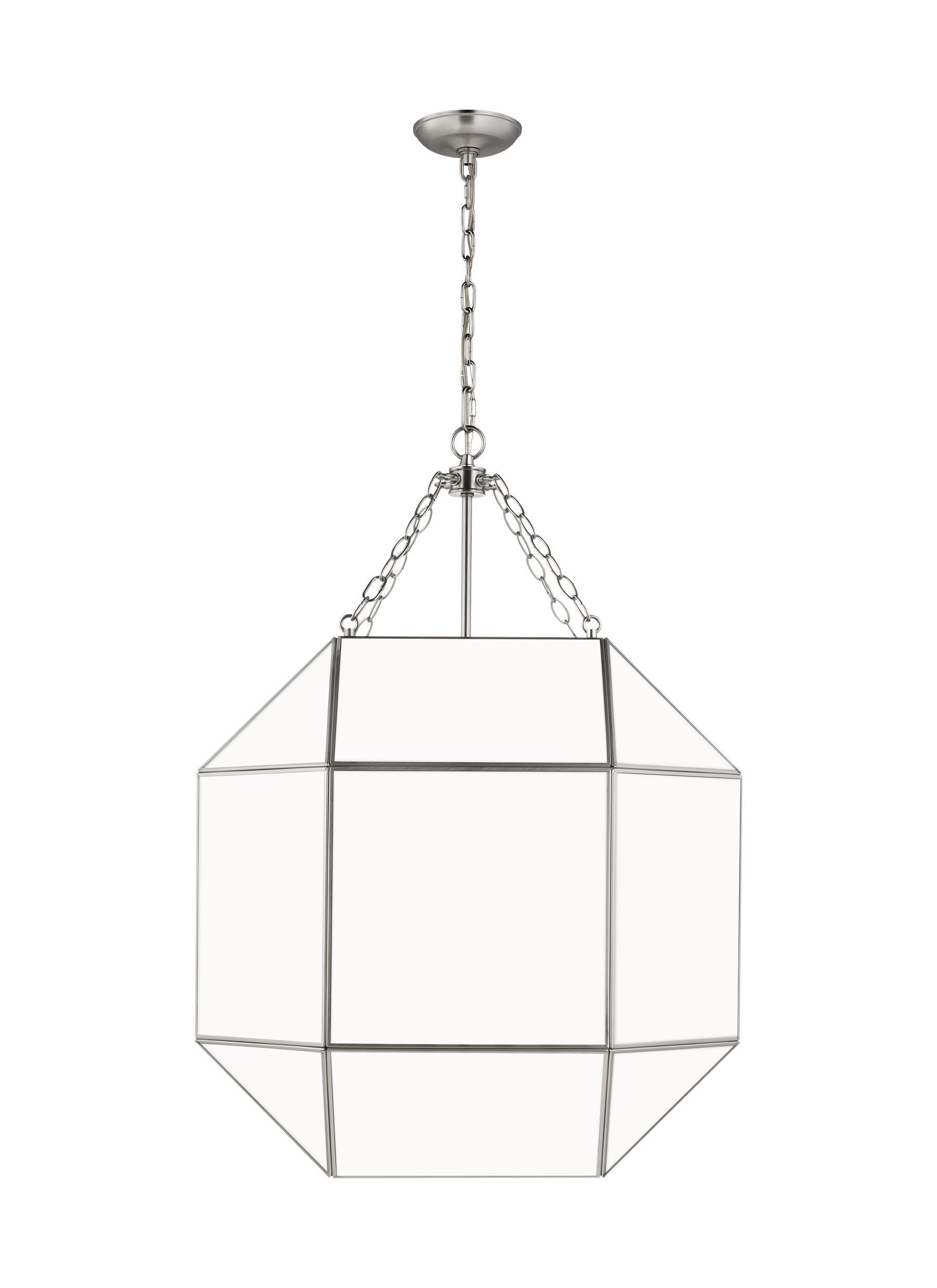 Reid 4 Light Glass Dimmable Pendant