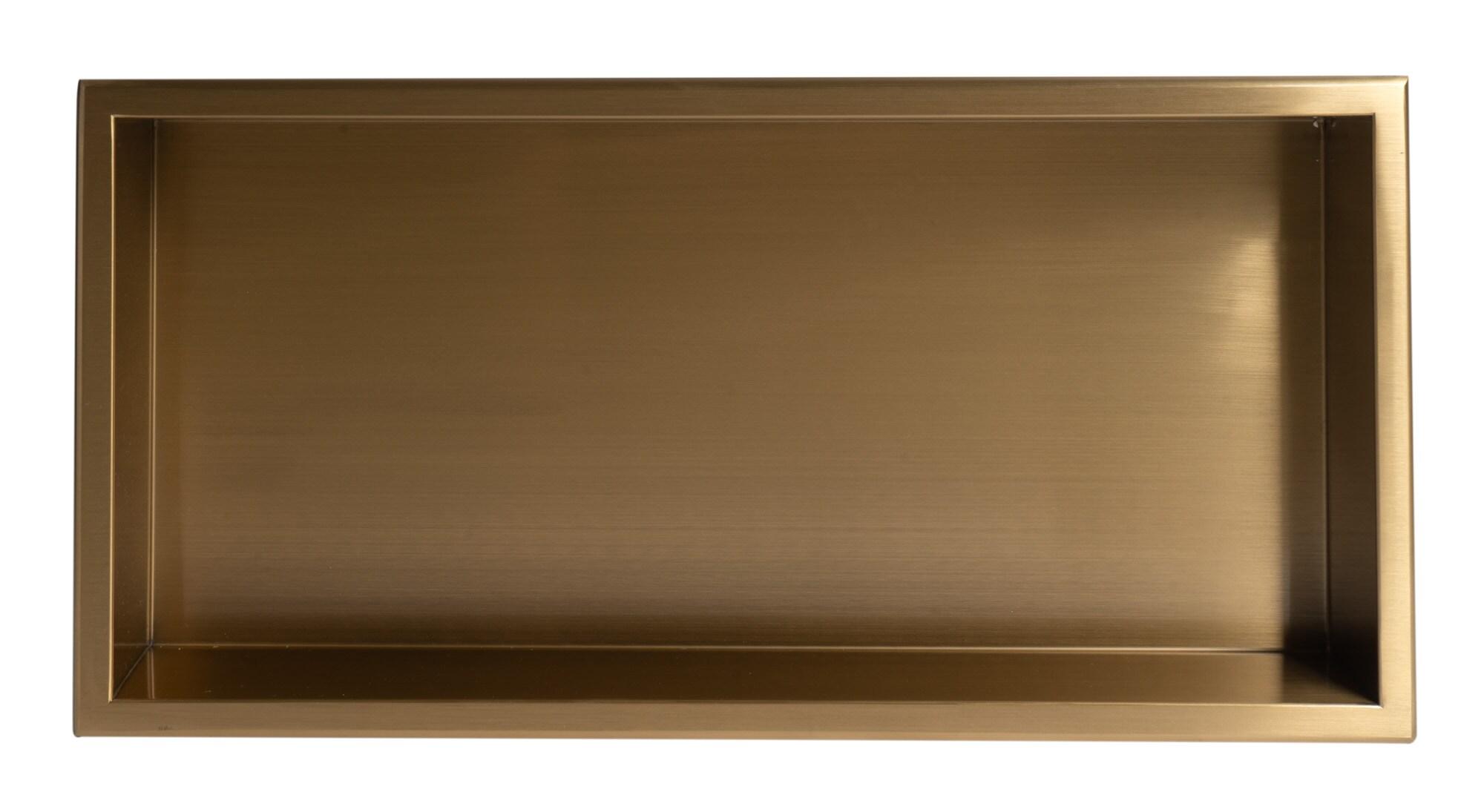 Adhesive Stainless Steel Shower Shelf
