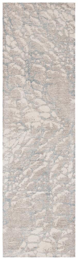 Restoration Vintage RVT112 Hand Tufted Indoor Runner Rug - 2'3"x8' - Light Brown/Ivory - Safavieh
