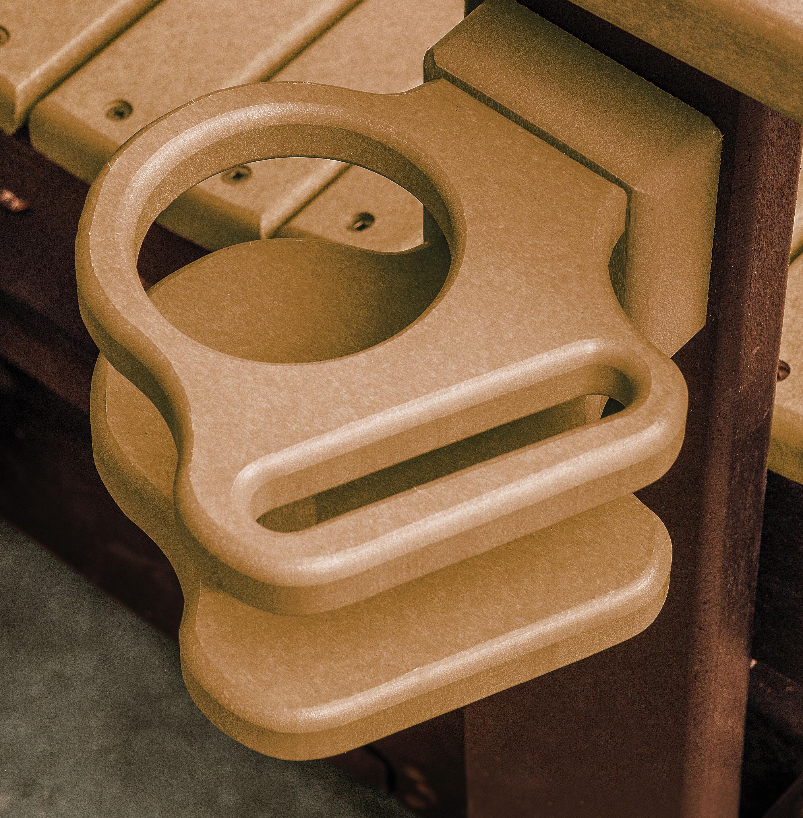 Outdoor Gliding Plastic Bench