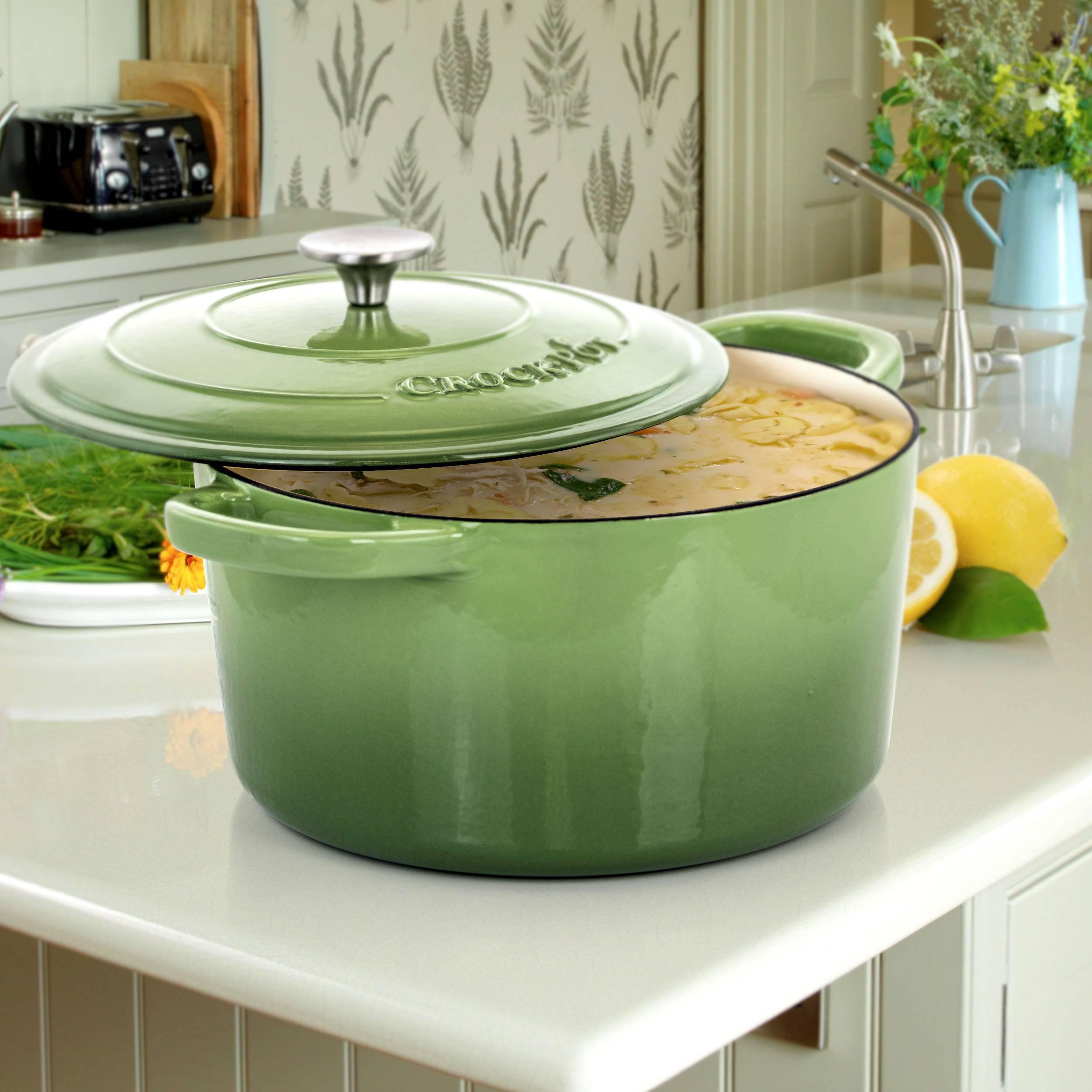 Crock-pot Crock-Pot Artisan Non-Stick Cast Iron Round Dutch Oven
