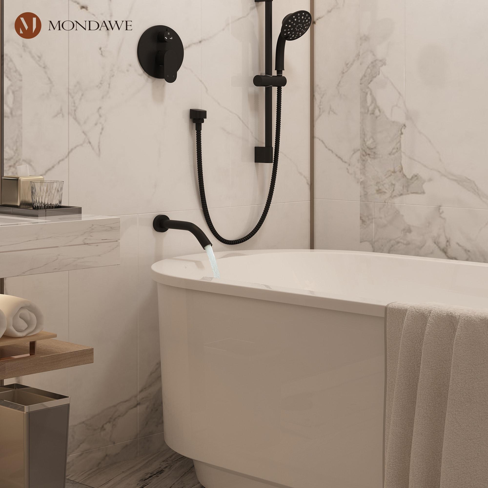 Calliope Wall Mounted 3 Function Retro Shower System with 3 Setting Handheld