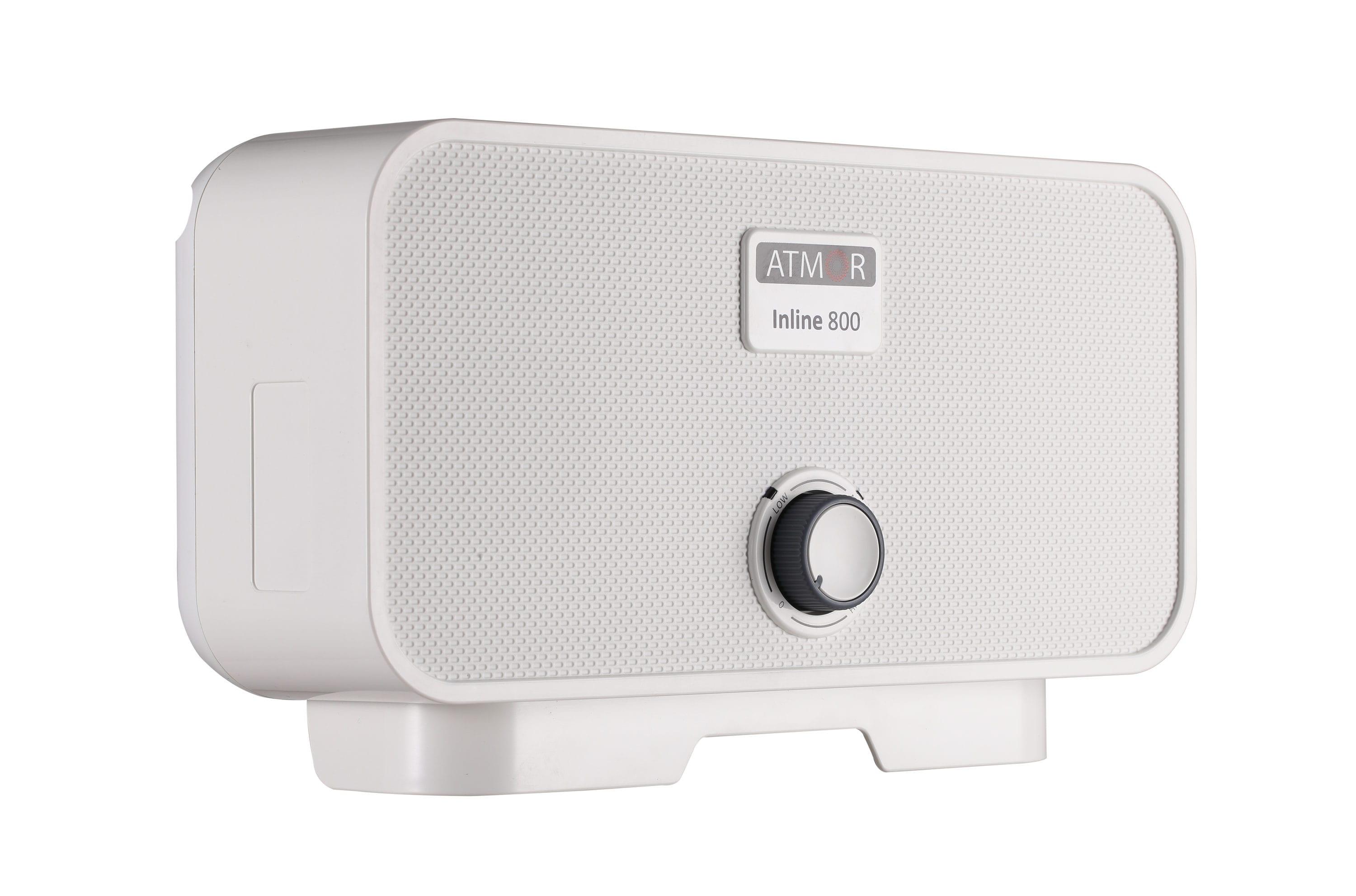 Atmor 13kW/240V Electric Tankless Water Heater Includes Pressure Relief Device, Ideal for a Full Bathroom