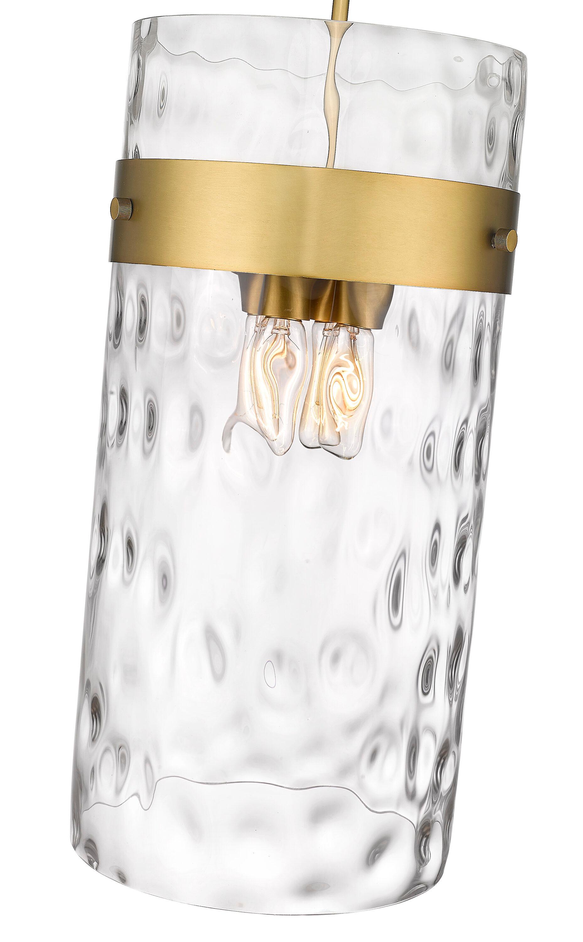 Z-Lite Fontaine 4 - Light Pendant in  Rubbed Brass