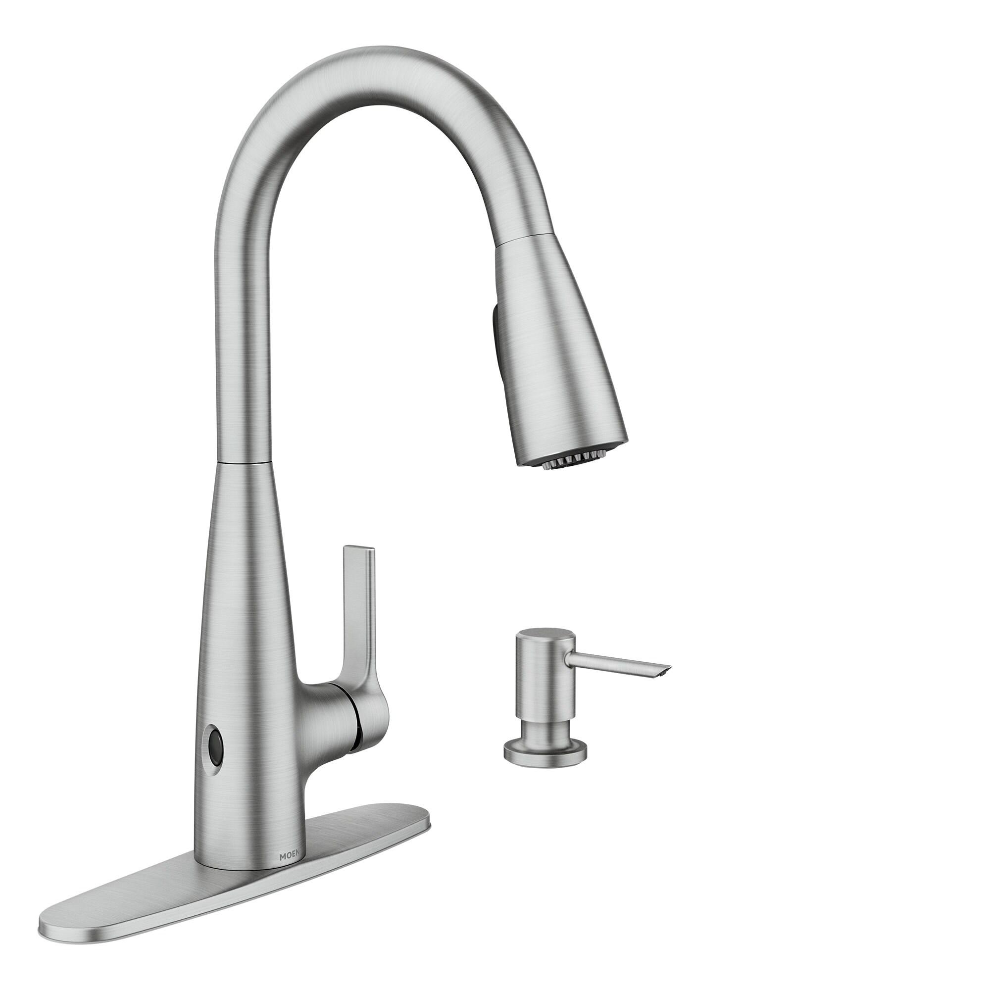 Haelyn Touchless Single-Handle Pull-Down Sprayer Kitchen Faucet with MotionSense Wave in Spot Resist Stainless