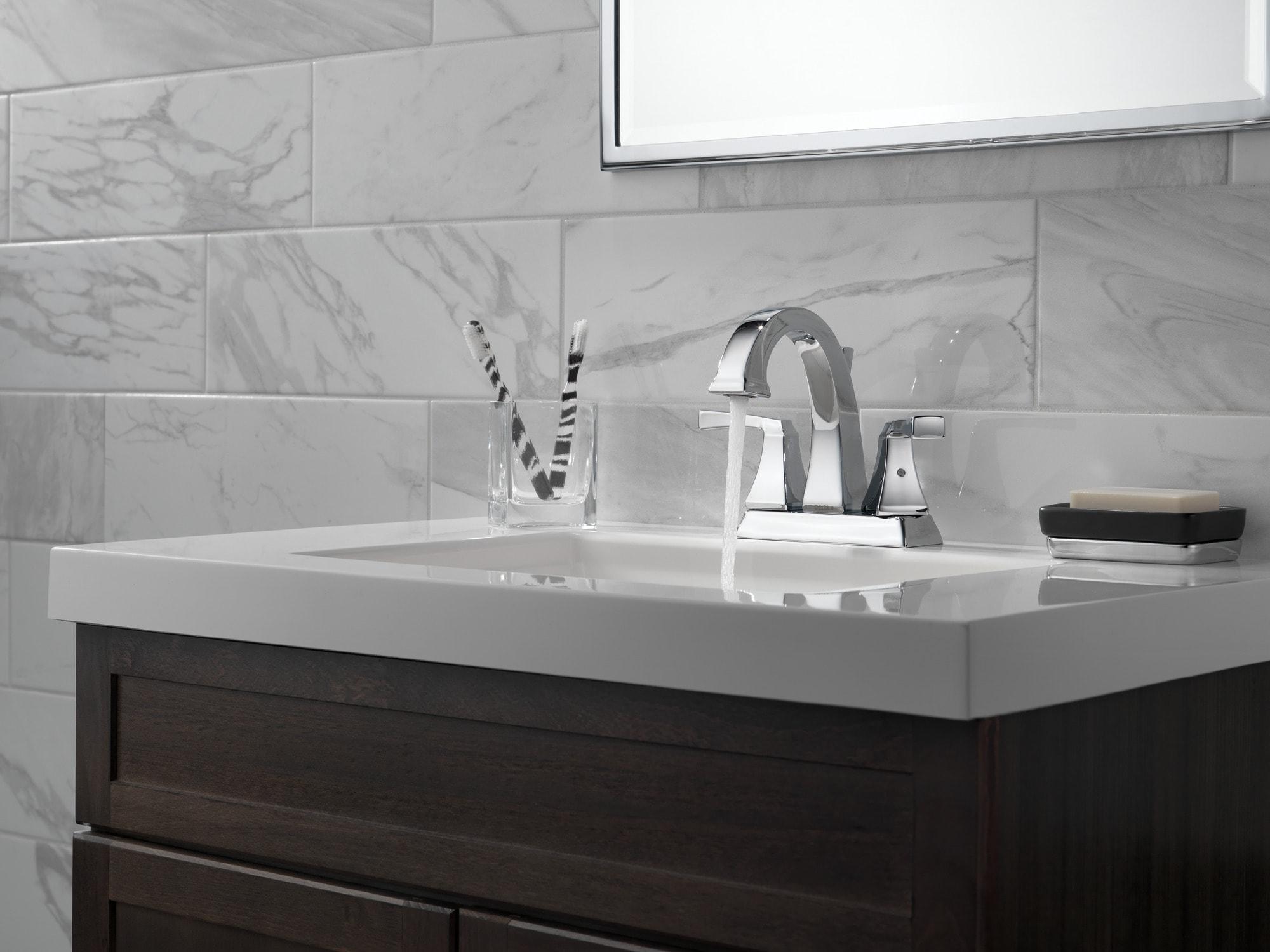 Dryden Centerset Bathroom Faucet with Drain Assembly