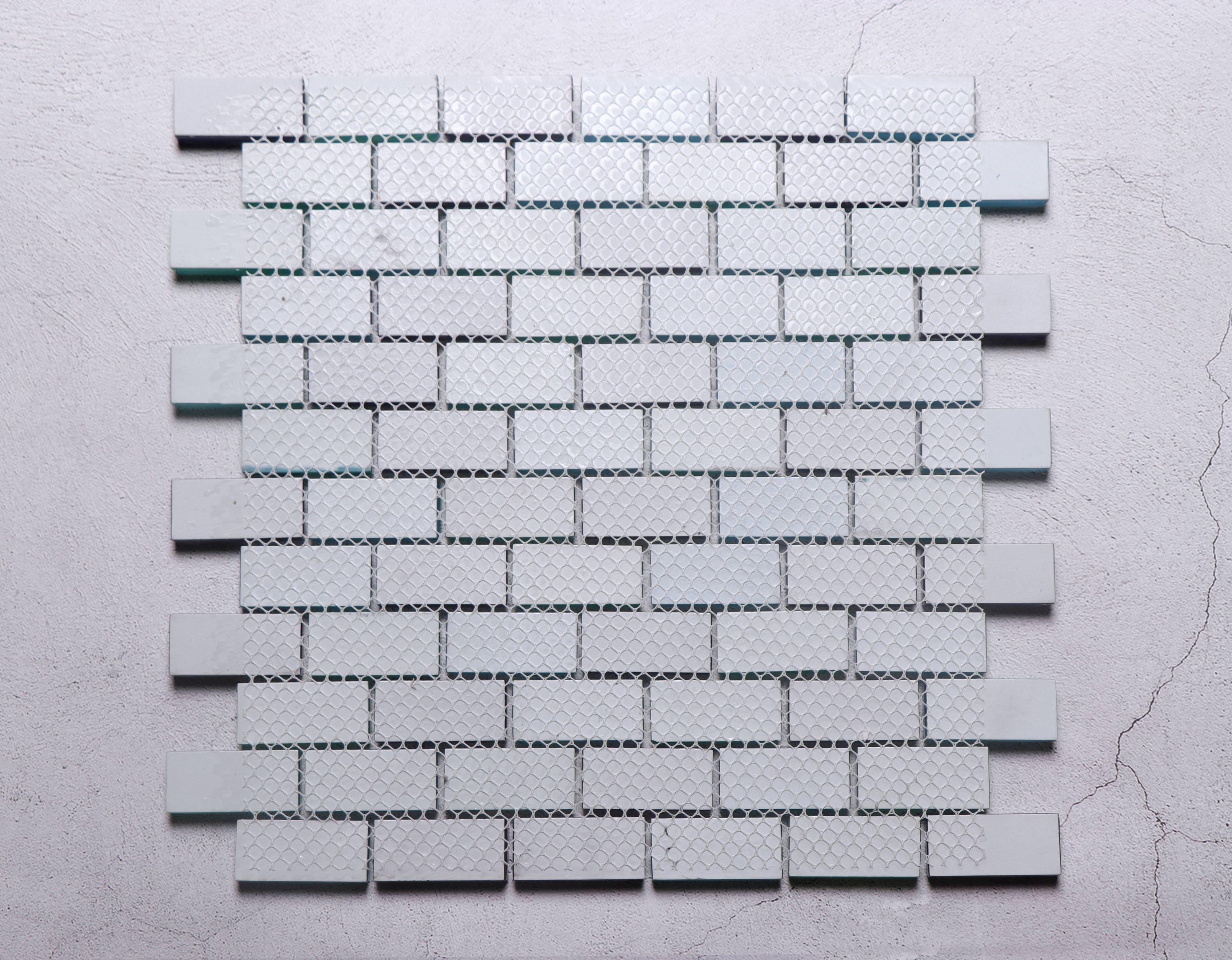 WS Tiles® Swimming Pool Series 1" x 2" Straight Edge Glass Mosaic Tile