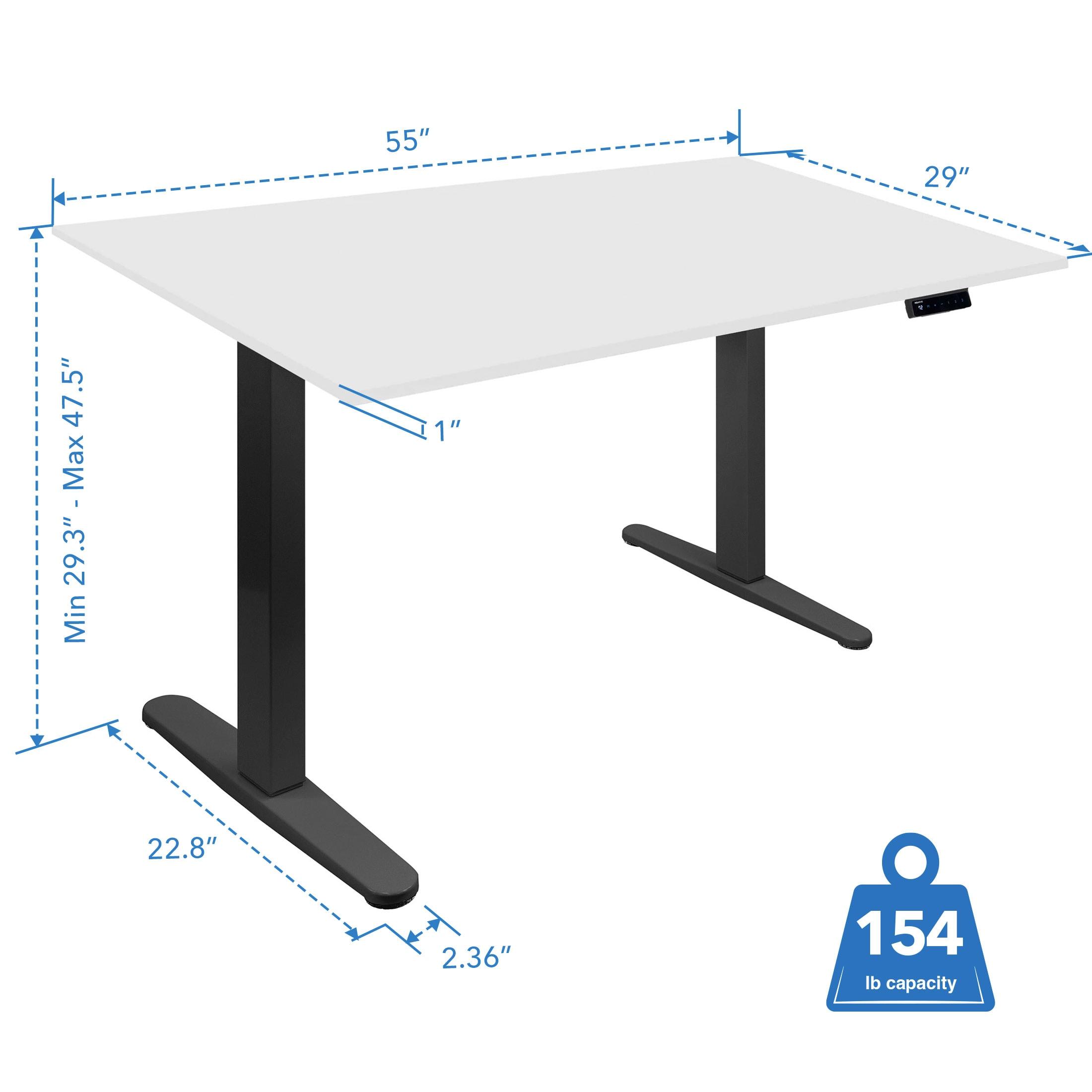 Mount-it Mount-It Ultimate Dual Motor Electric Standing Desk with 48" Tabletop
