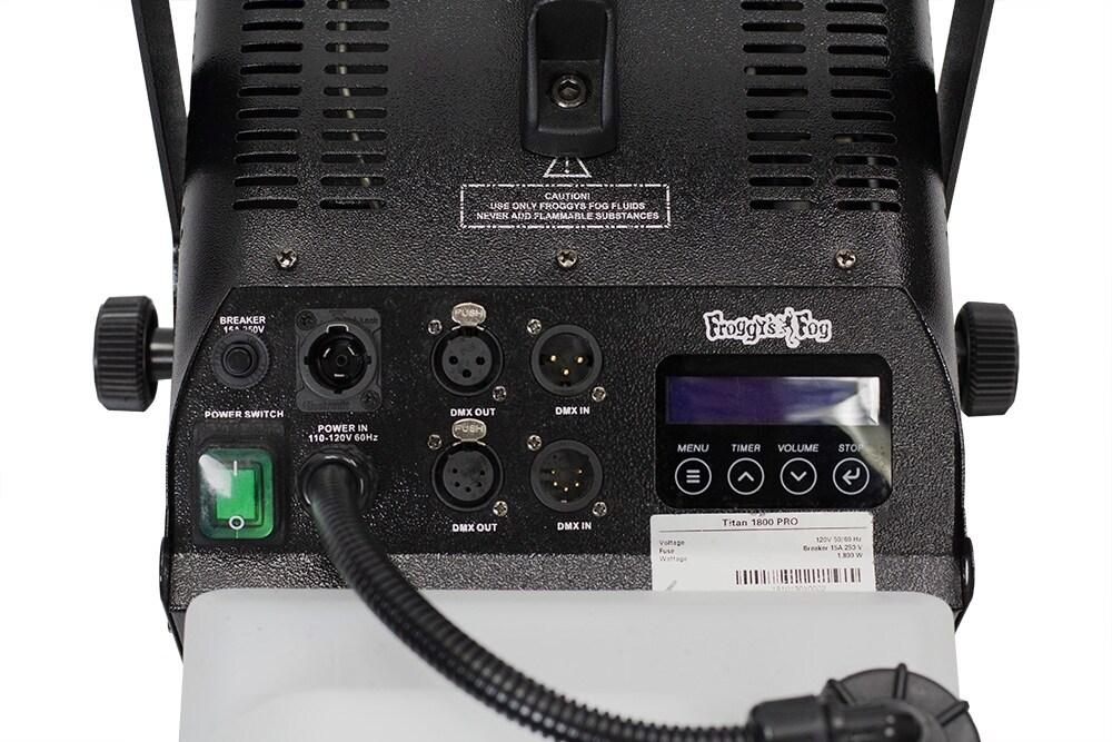 Froggy's Fog Titan 1800 Pro 1800 -Watt Commercial/Residential Grade Fog machine