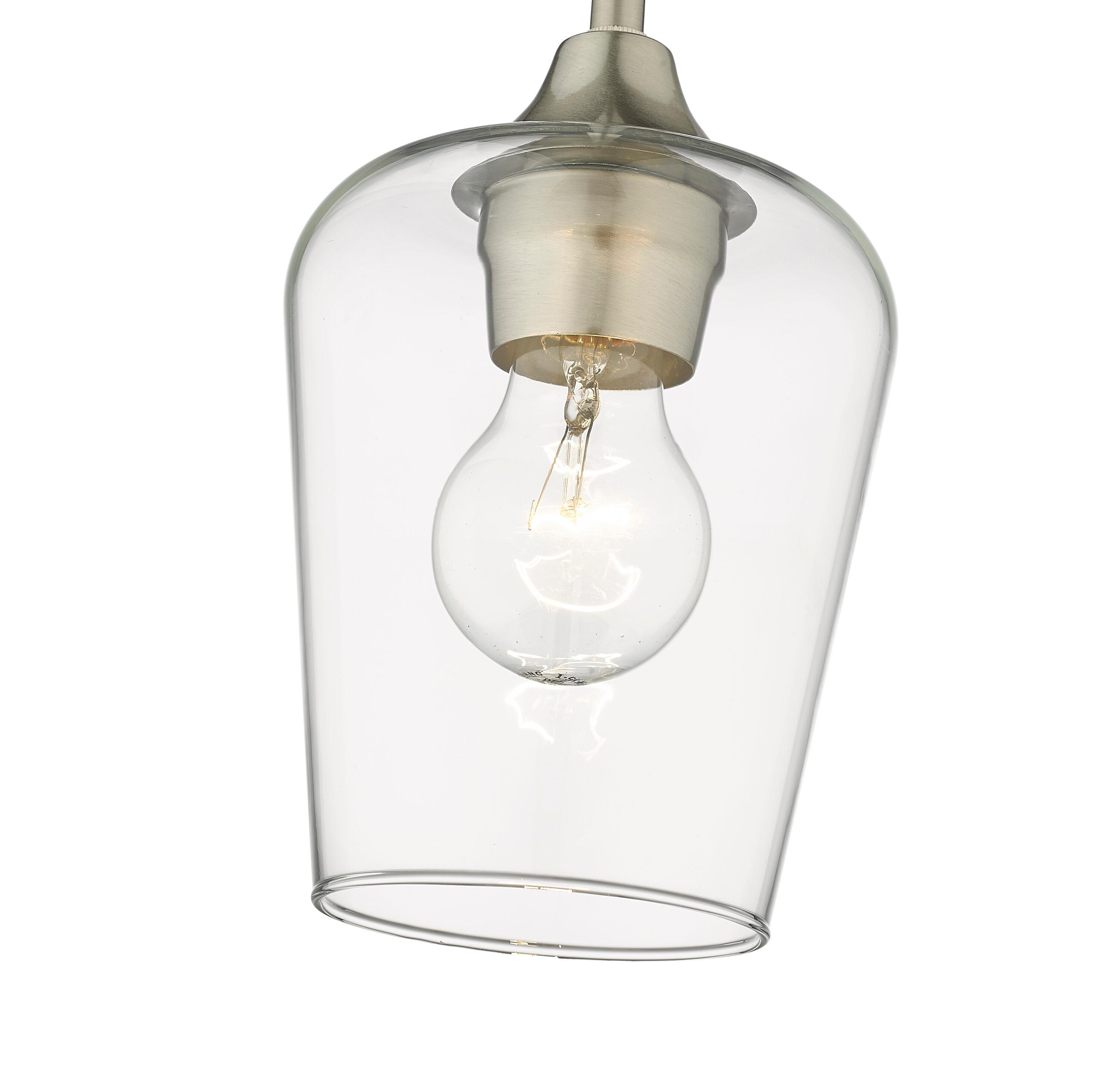 Z-Lite Joliet 1 - Light Pendant in  Brushed Nickel