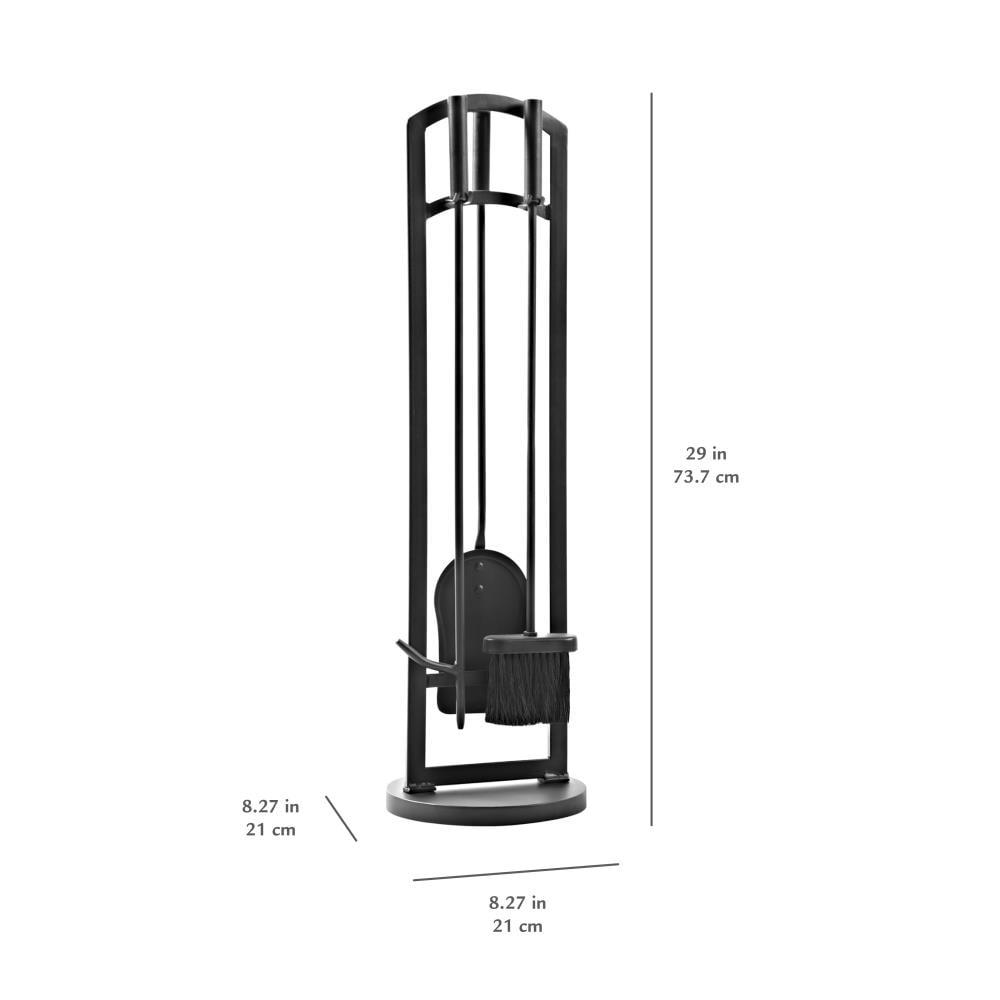 Pleasant Hearth FA219TA Arched 4 Piece Steel Fireplace Toolset