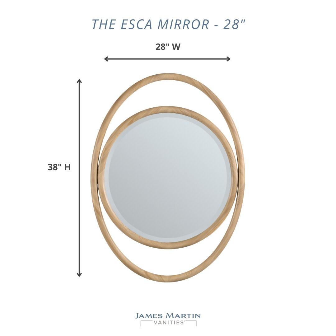 Esca Oval Wall Mirror