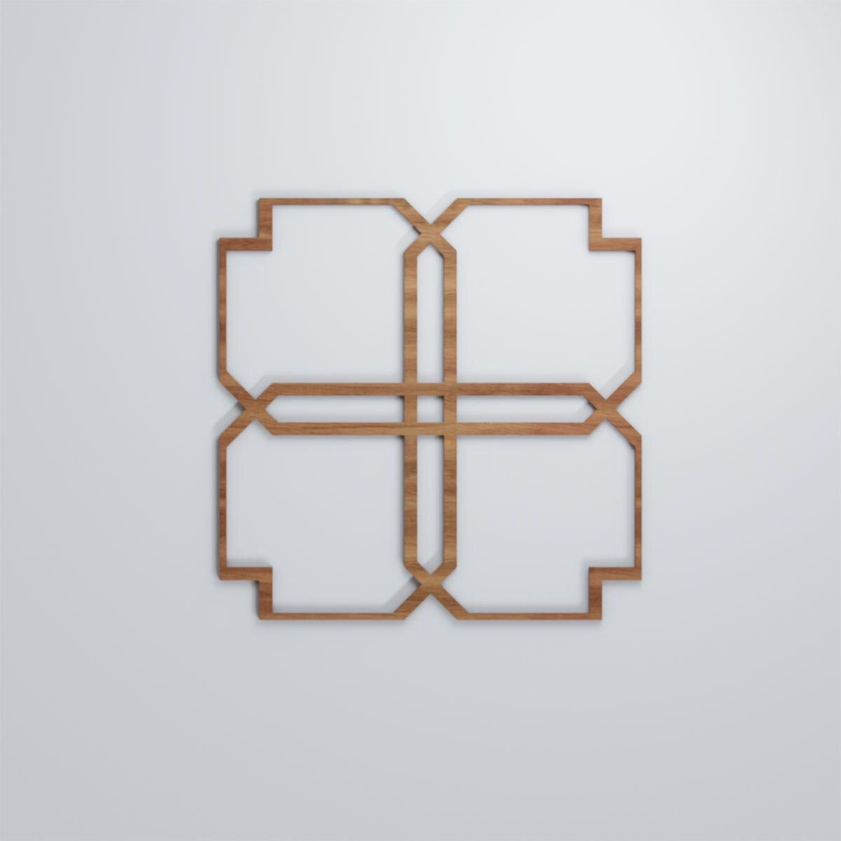 Englewood Decorative Fretwork Wood Wall Panels