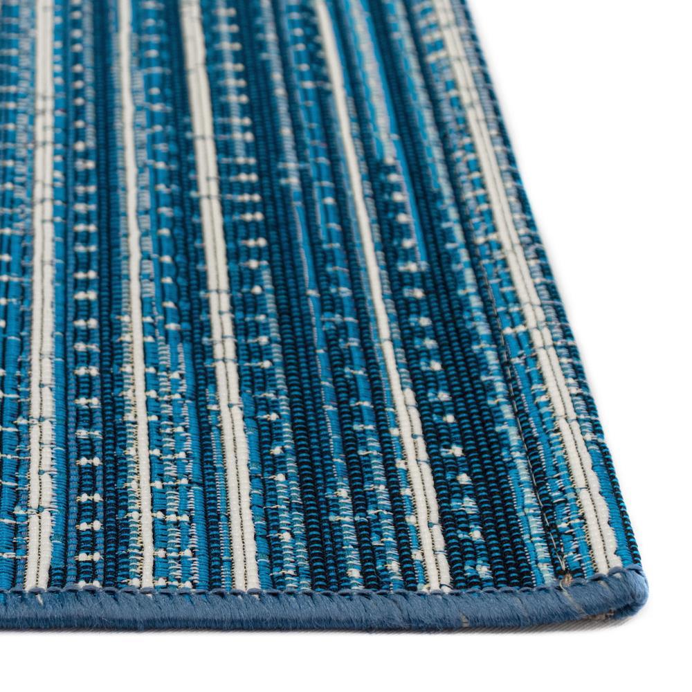 Liora Manne Marina Stripes Indoor/Outdoor Rug China Blue 2'7" x 4'3"