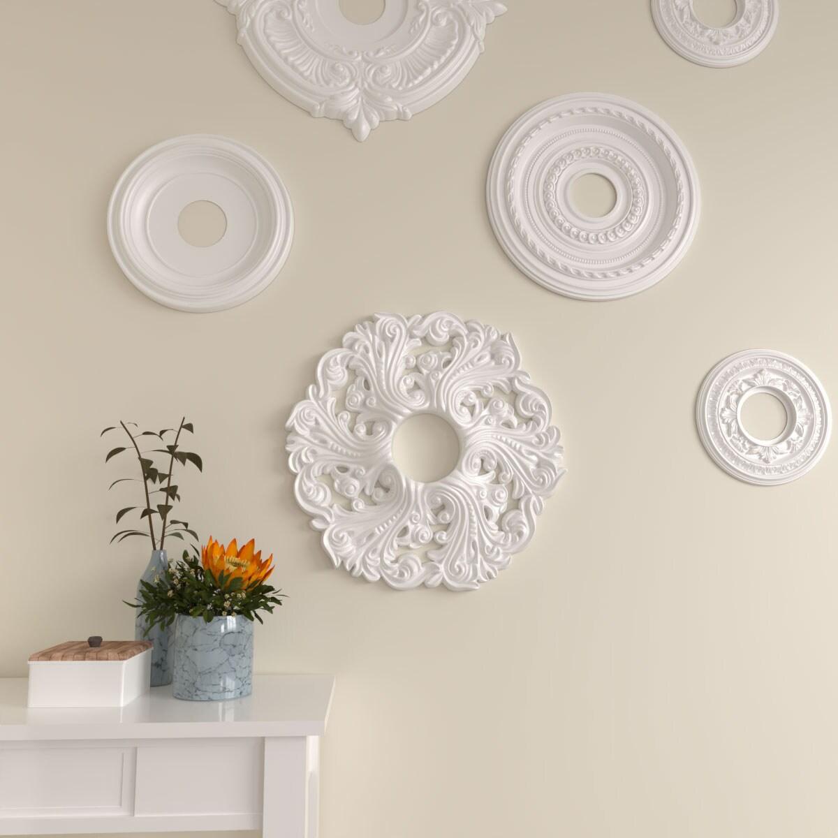 Ekena Millwork 19 5/8"OD x 4 3/4"ID x 1 3/4"P Orrington Ceiling Medallion (Fits Canopies up to 4 3/4")