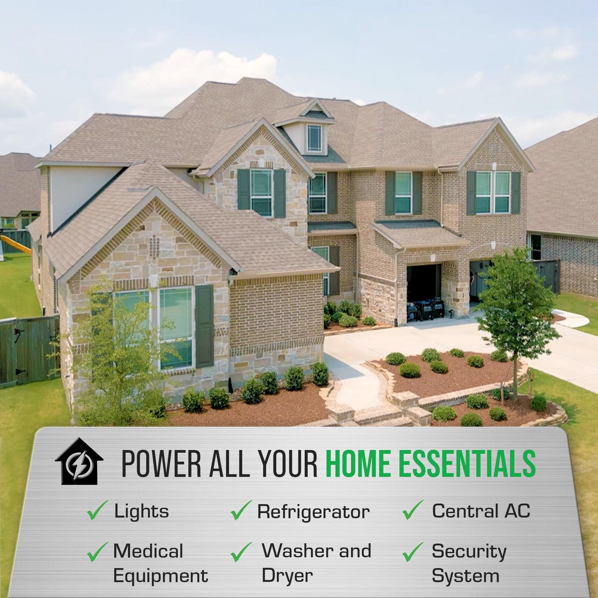 DuroMax XP16000iH 16,000 Watt Dual Fuel Portable Inverter Generator with CO Alert