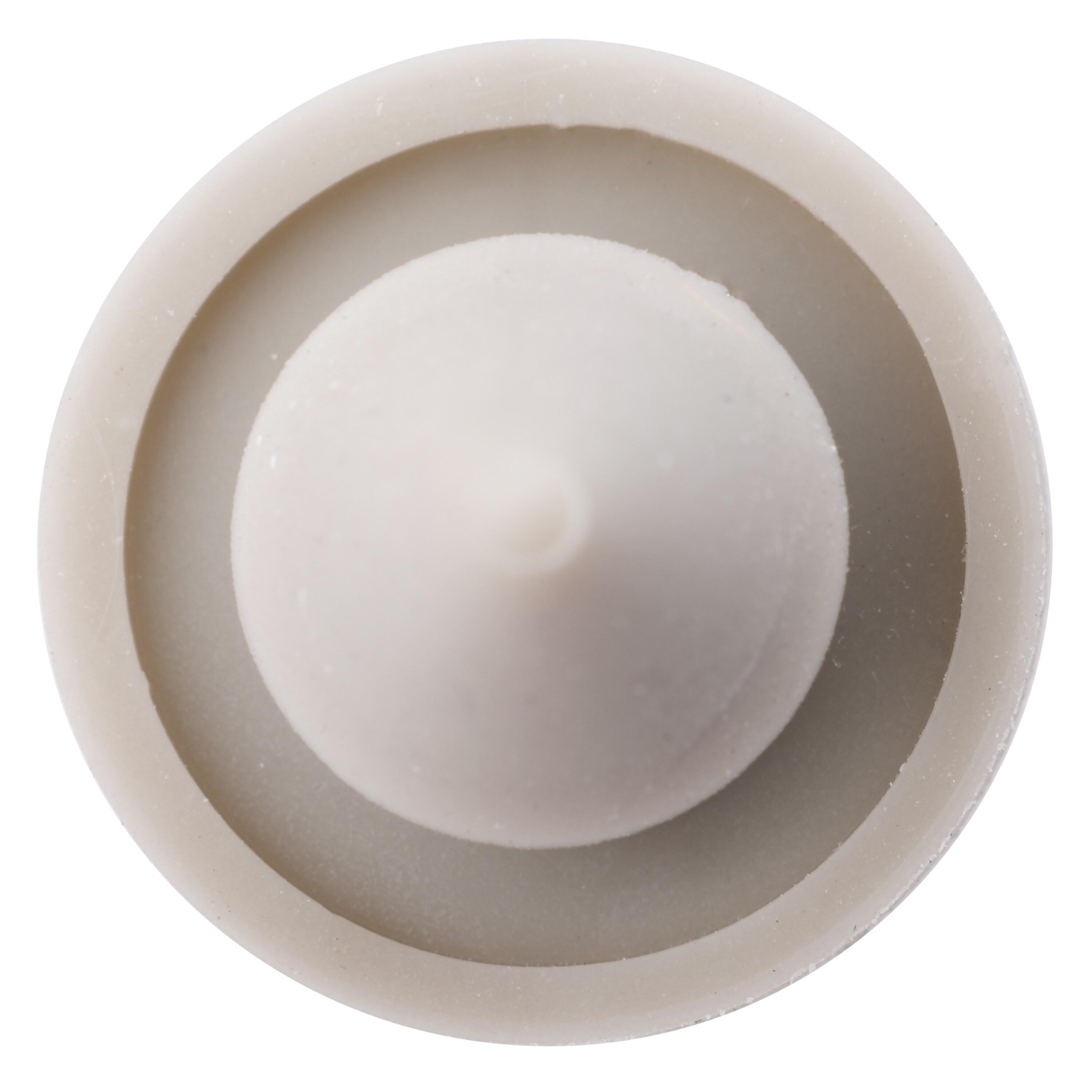 Brinks Plastic Off White Door Bumper Mounts to base trim