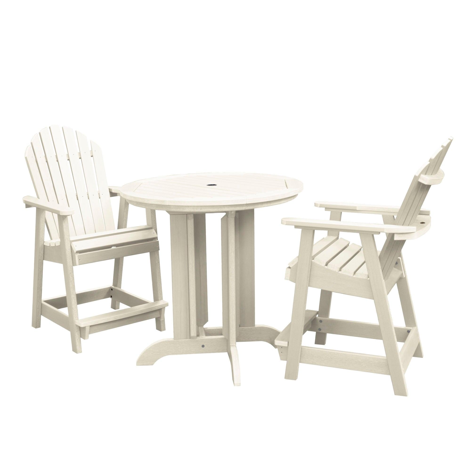 Anette 2-Person 36" Round, Counter-Height Dining Set