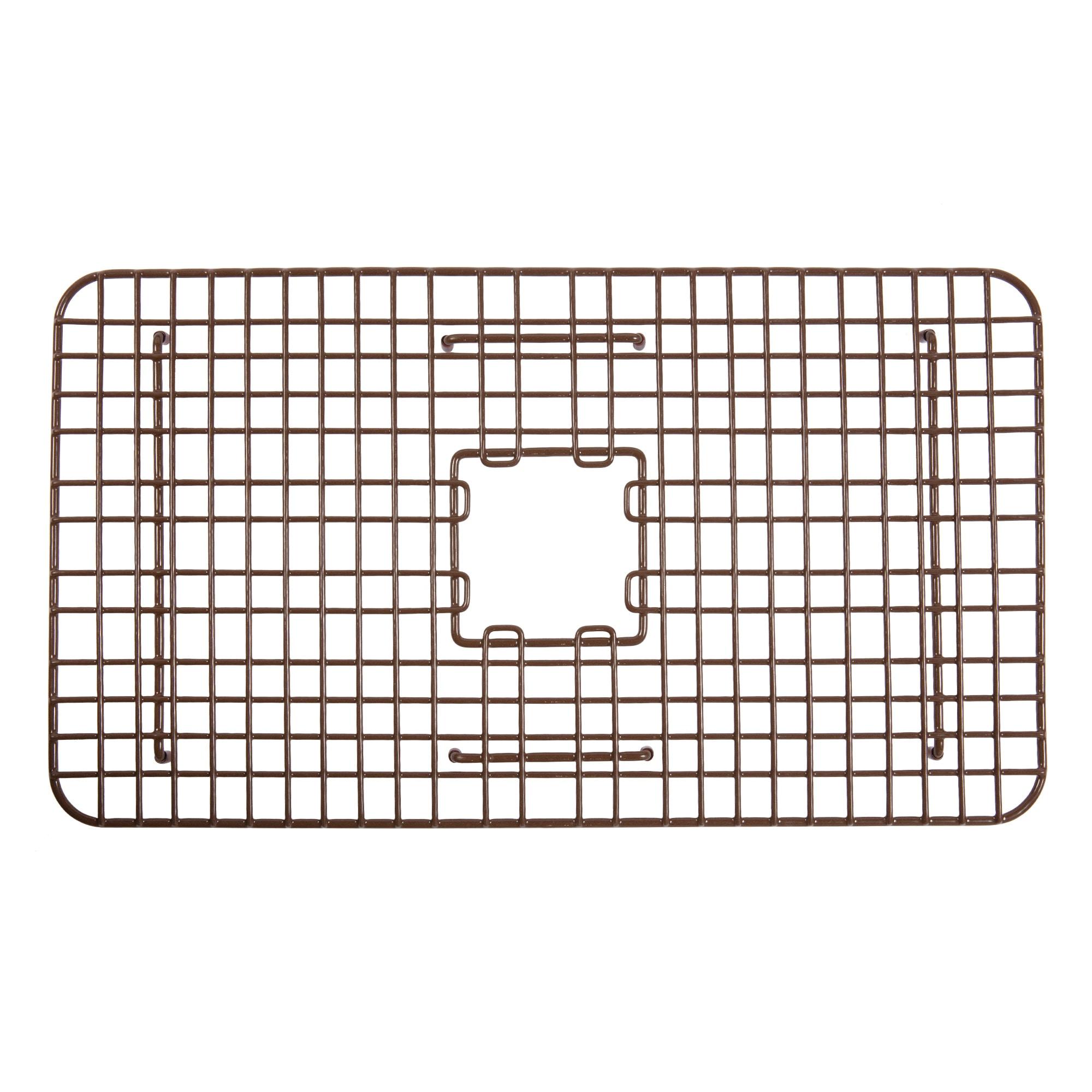 SinkSense Foster Antique Brown 25" x 17" Kitchen Sink Bottom Grid