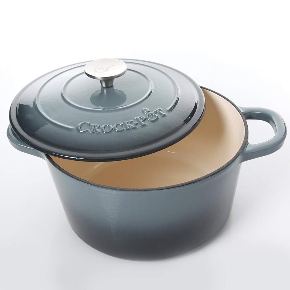 Crock-pot Artisan Cast Iron Round Dutch Oven