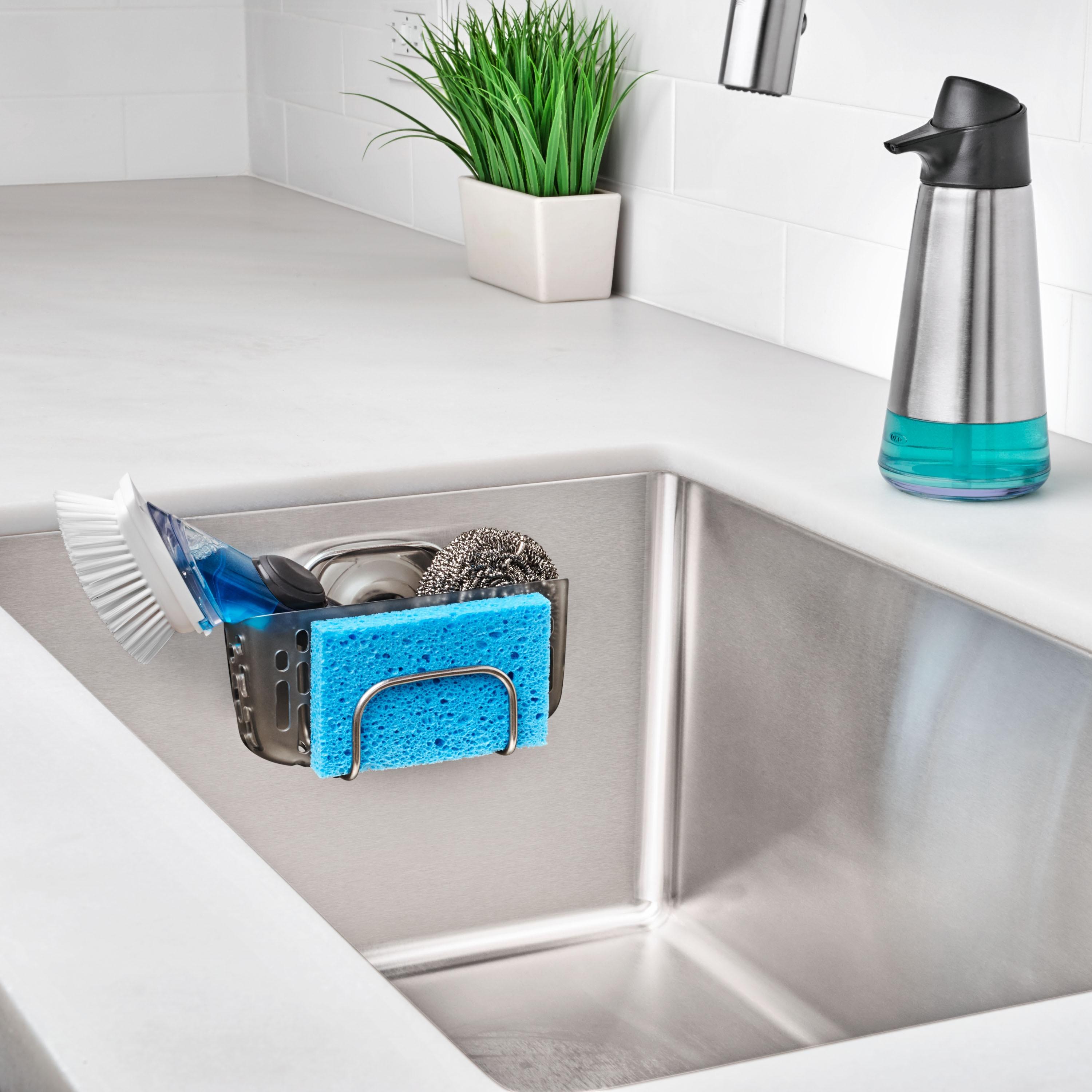 OXO Softworks Stronghold Suction Sink Caddy