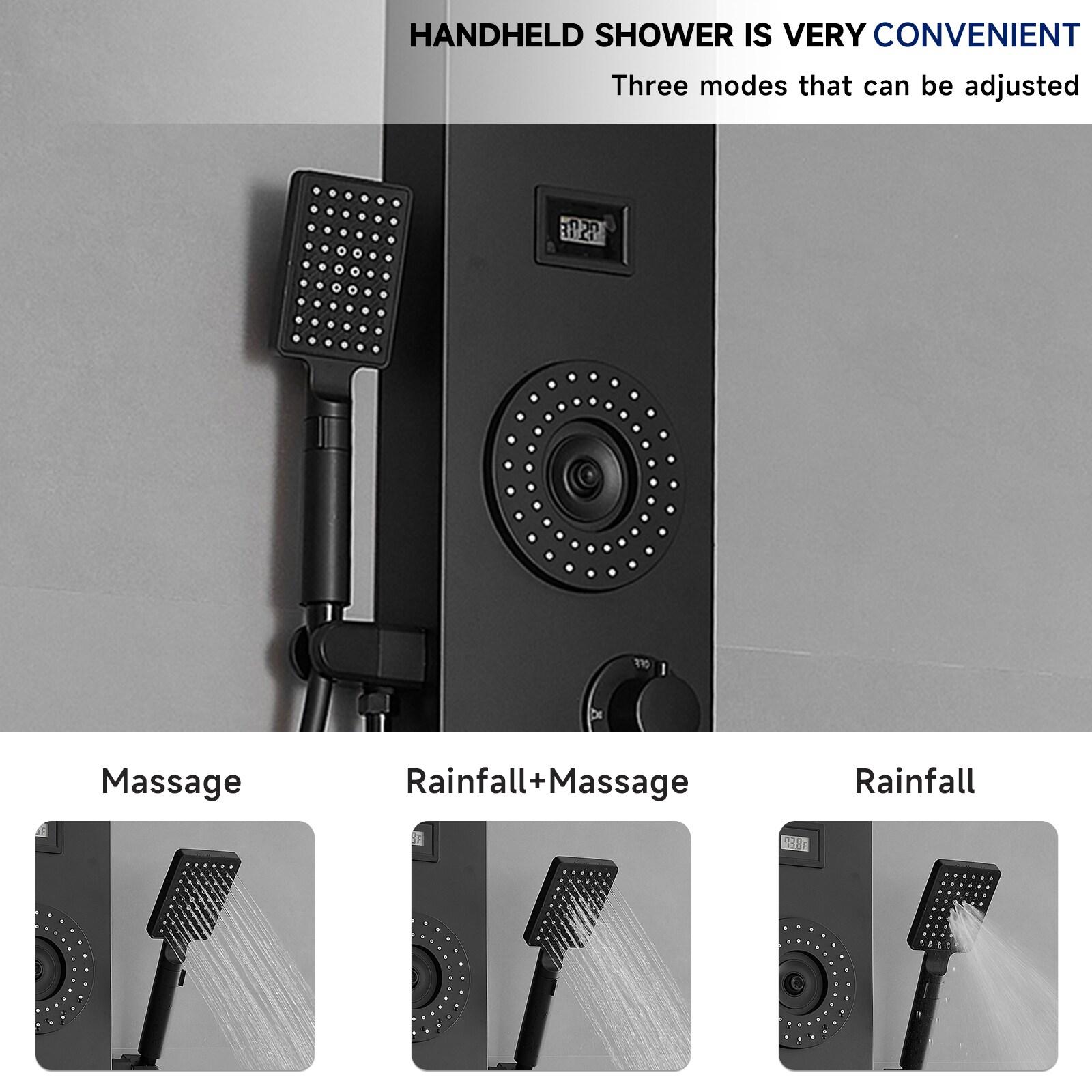 51.57'' Shower Panel with Fixed Shower Head