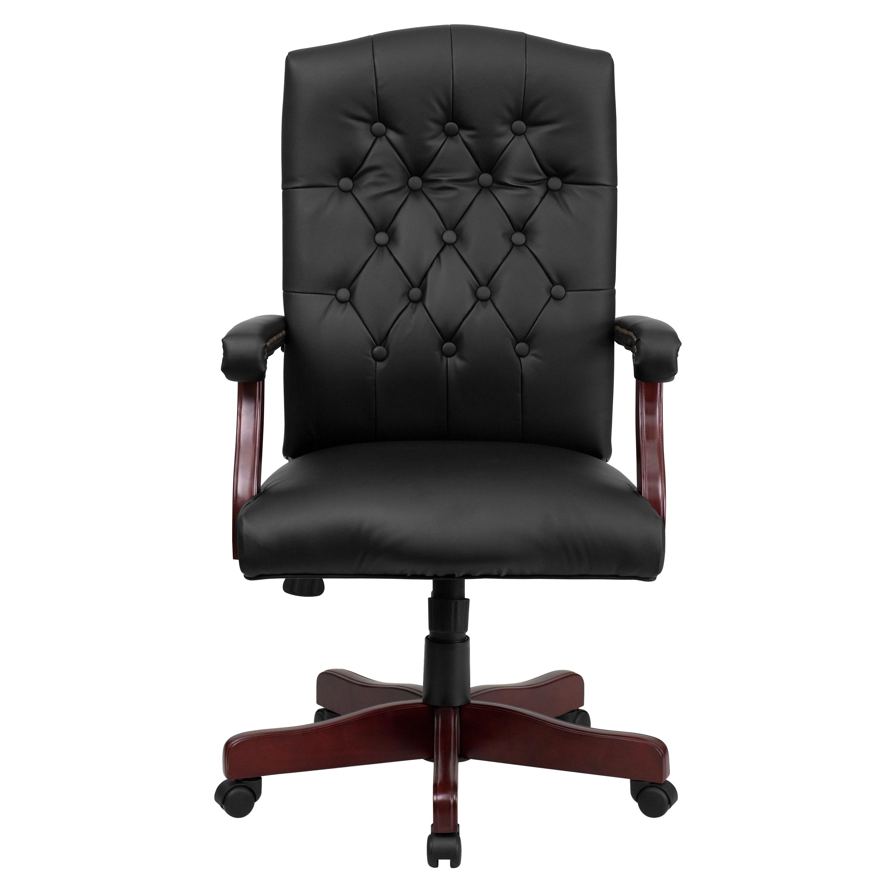 Flash Furniture Executive Swivel Office Chair with Arms