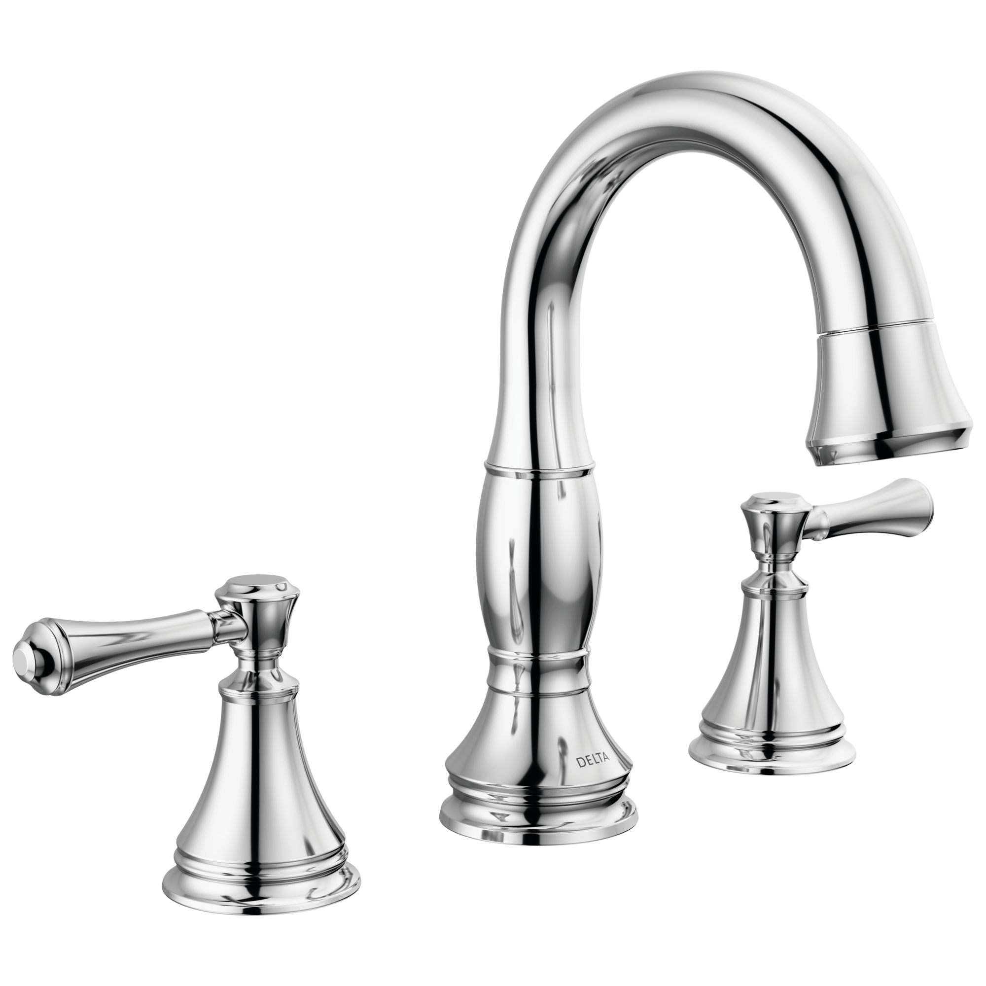Cassidy Widespread Bathroom Faucet 3 Hole, 2-handle Bathroom Sink Faucet with Drain Assembly