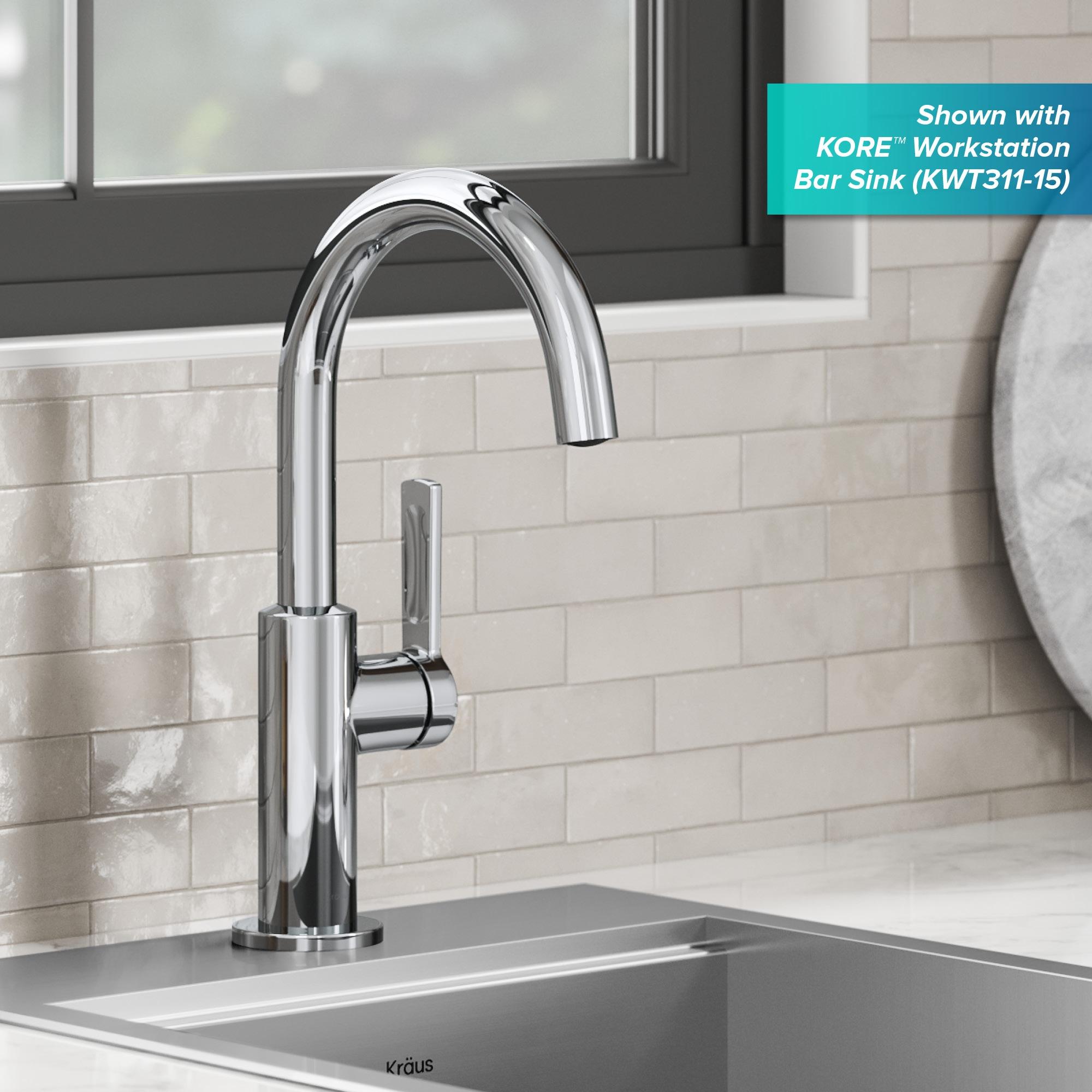 Oletto Single Handle Kitchen Bar Faucet