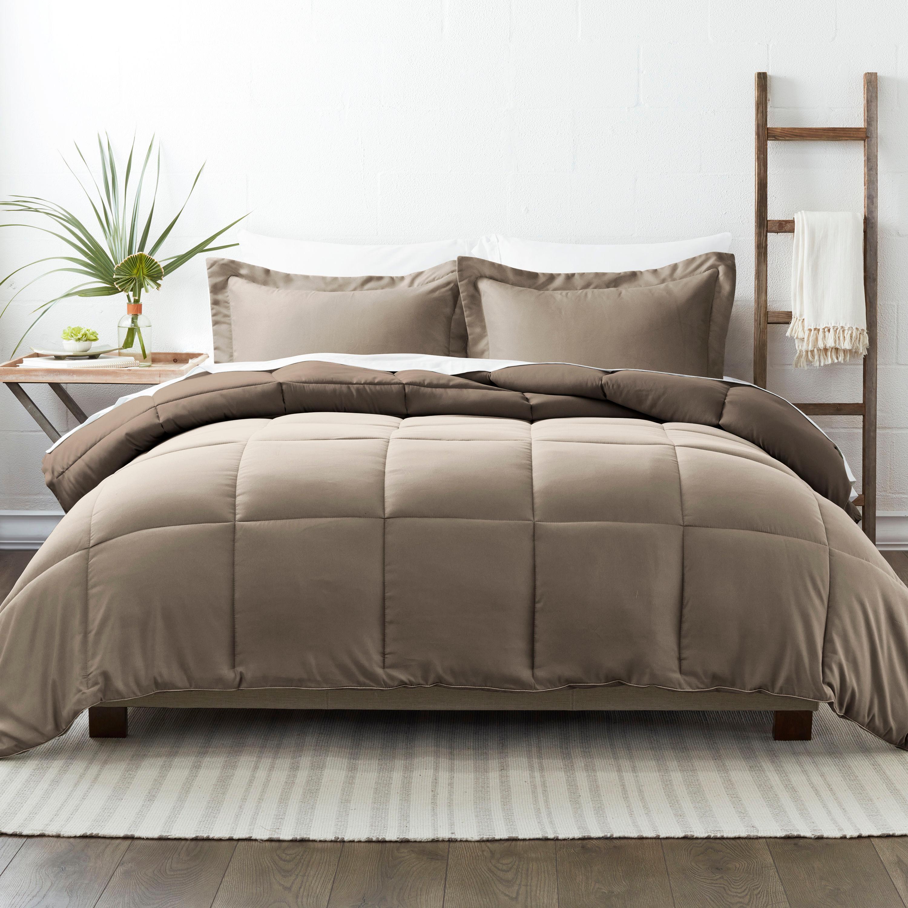 Becky Cameron Reversible Down-Alternative Comforter Bedding Set