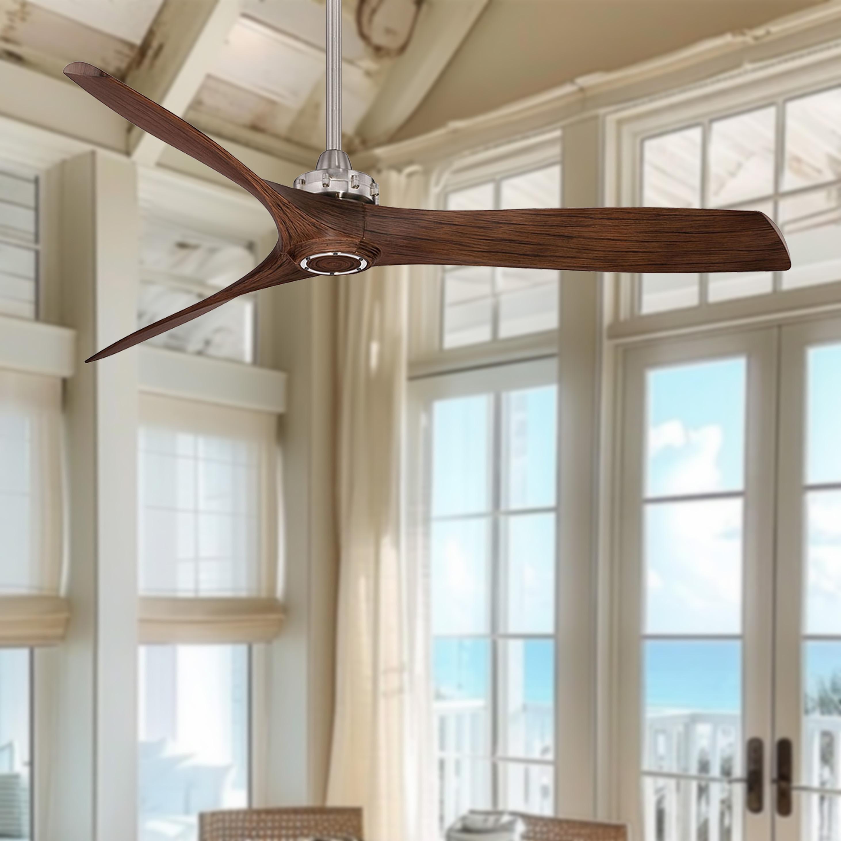 60" 3 - Blade Propeller Ceiling Fan with Remote Control