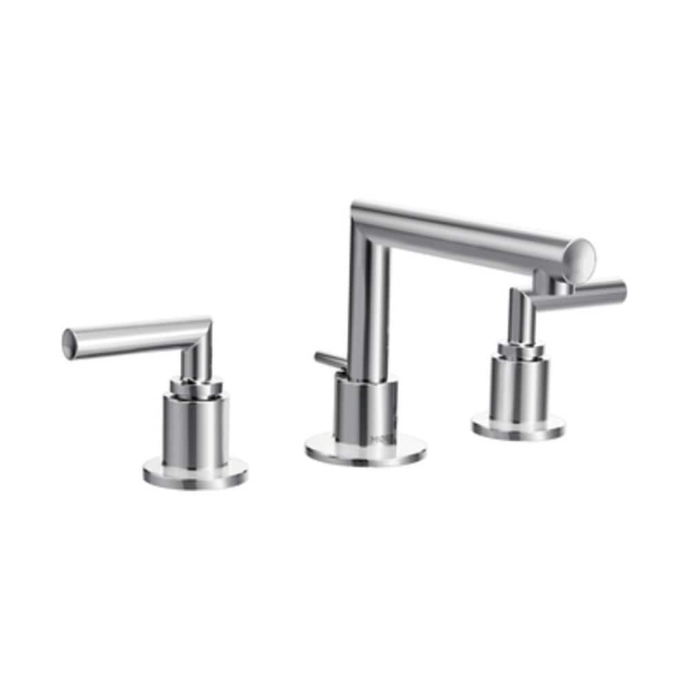 Arris Widespread Bathroom Faucet with Drain Assembly