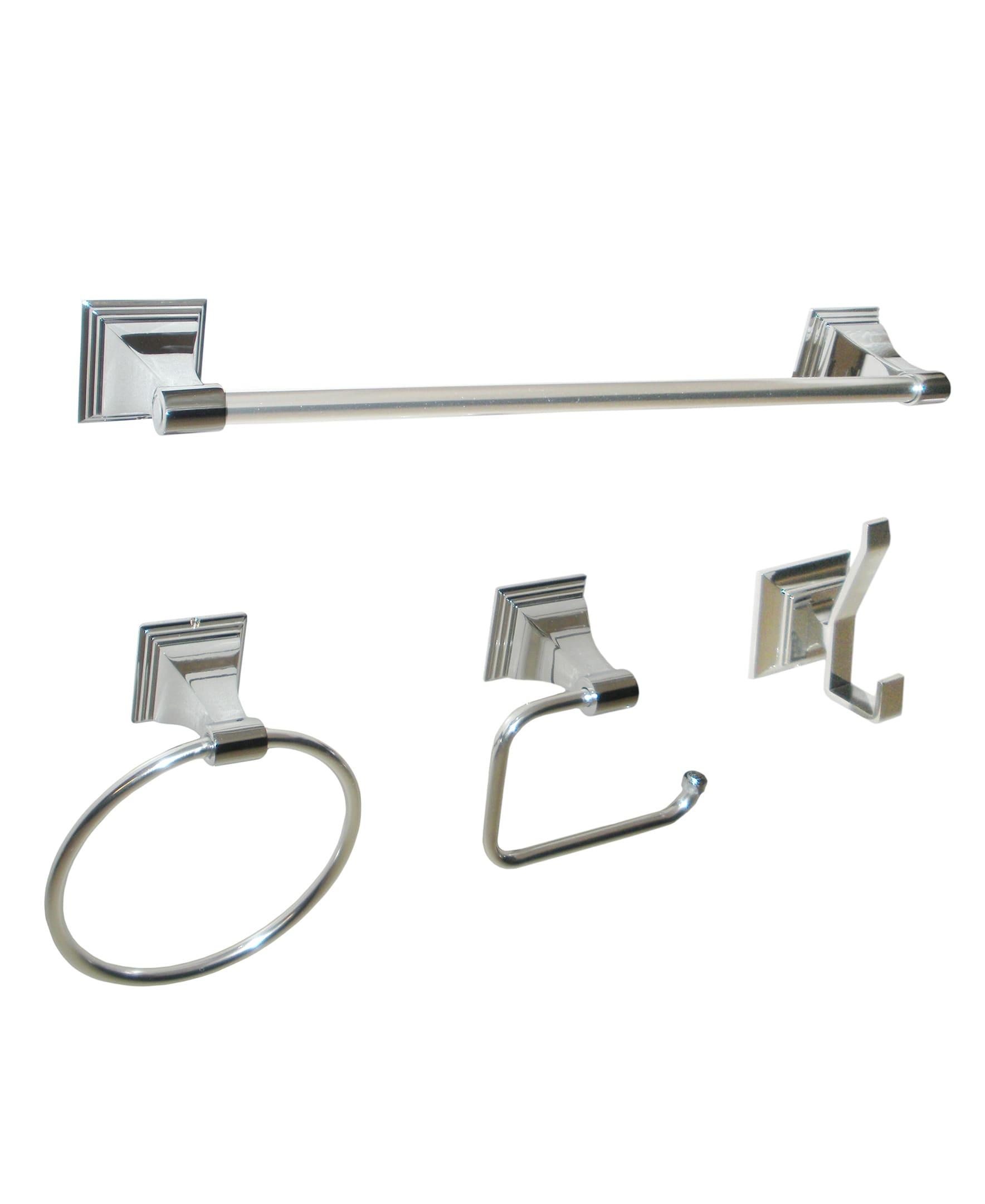 Leonard 4 - Piece Bathroom Hardware Set
