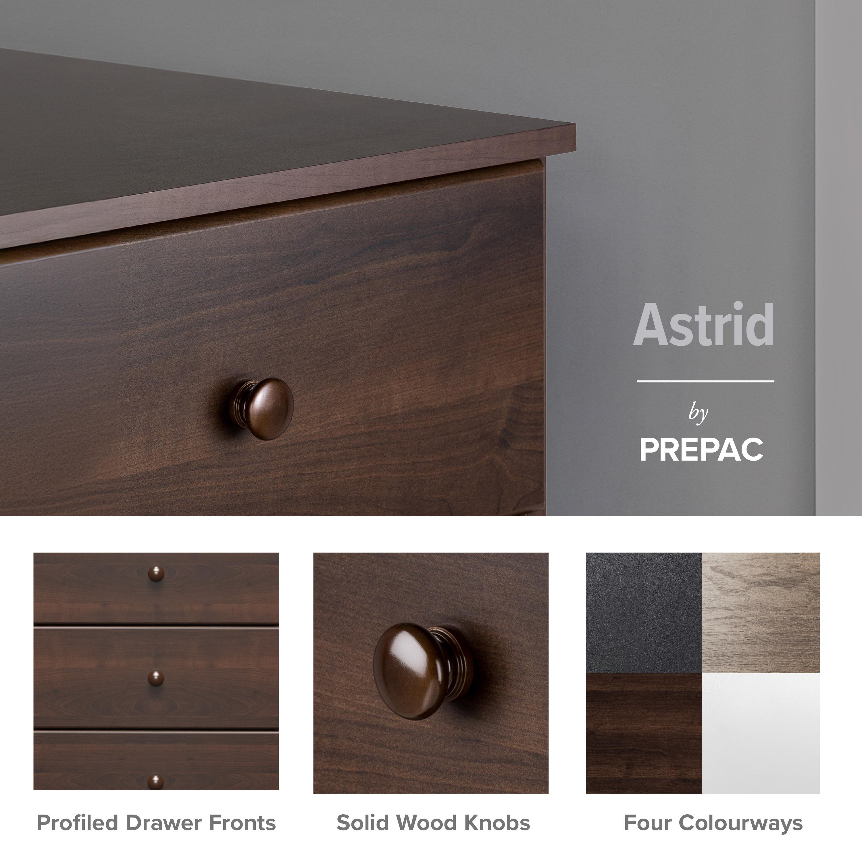 Mcclarrie Simplistic 4 Drawer 30" W Dresser
