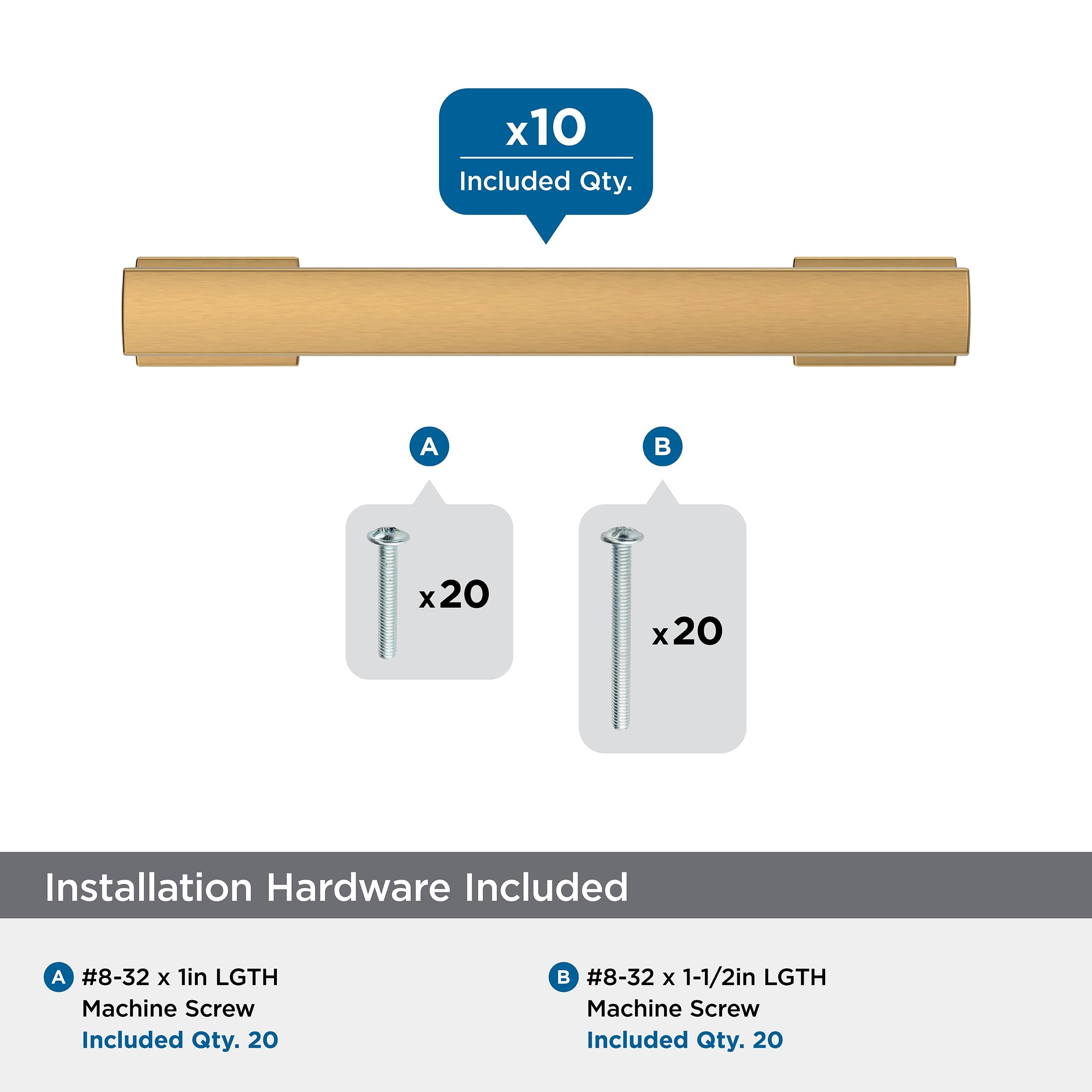 Bridgeport 3 3/4" Center Handle Pull Multipack