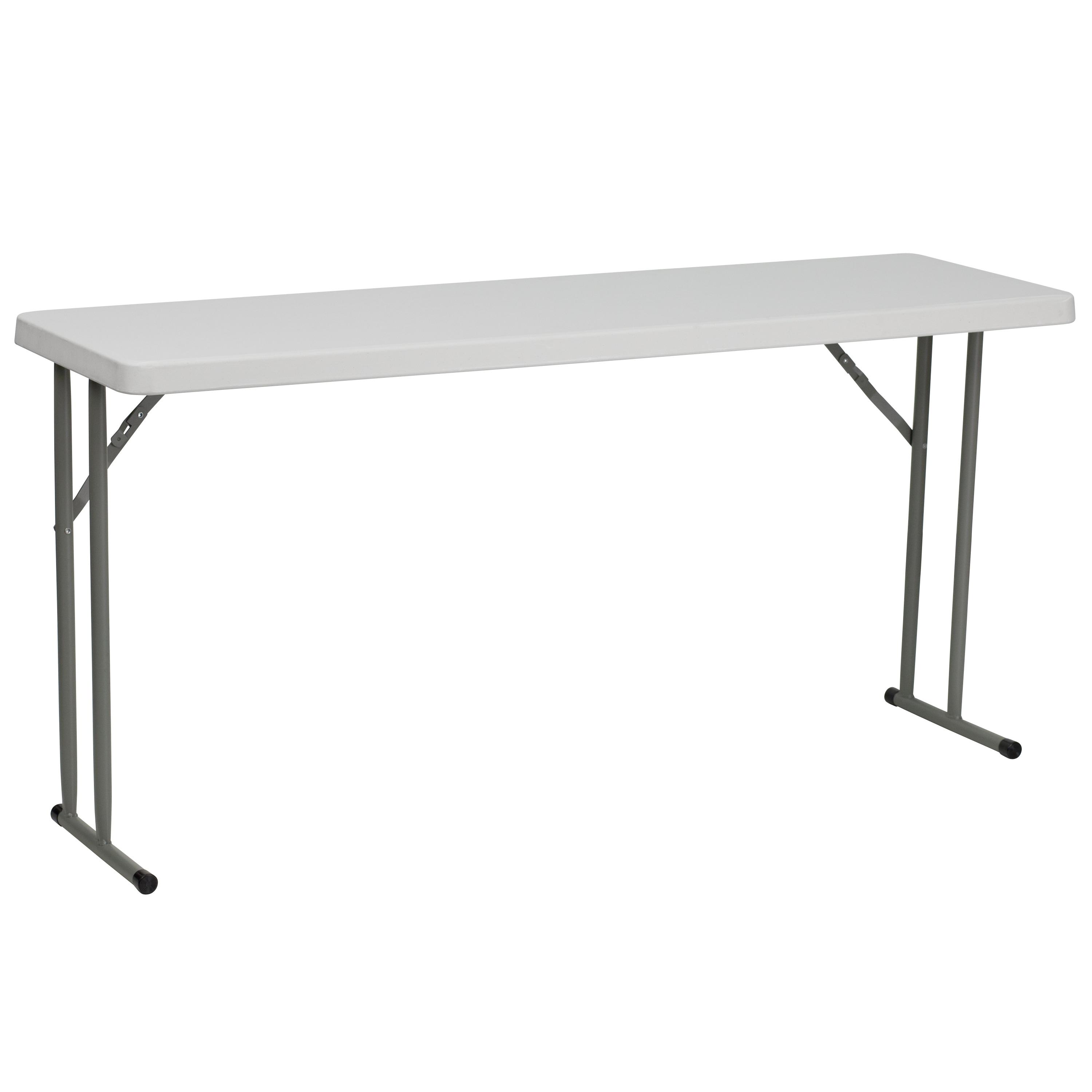 Parker Rectangular Plastic Folding Training and Event Table