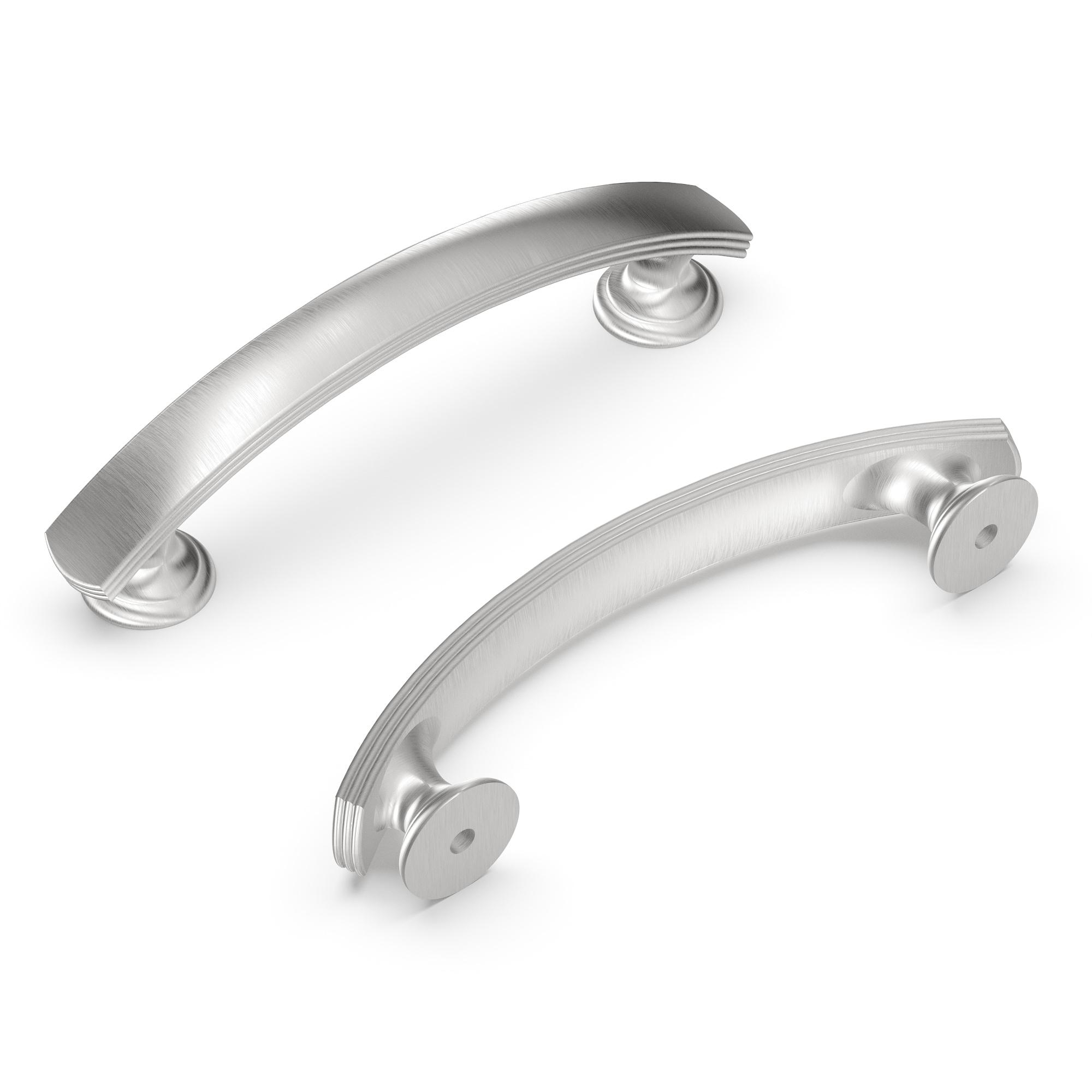 Hickory Hardware American Diner Collection Pull - Transitional, Traditional Hardware for Drawers & Cabinets (Set of 10)