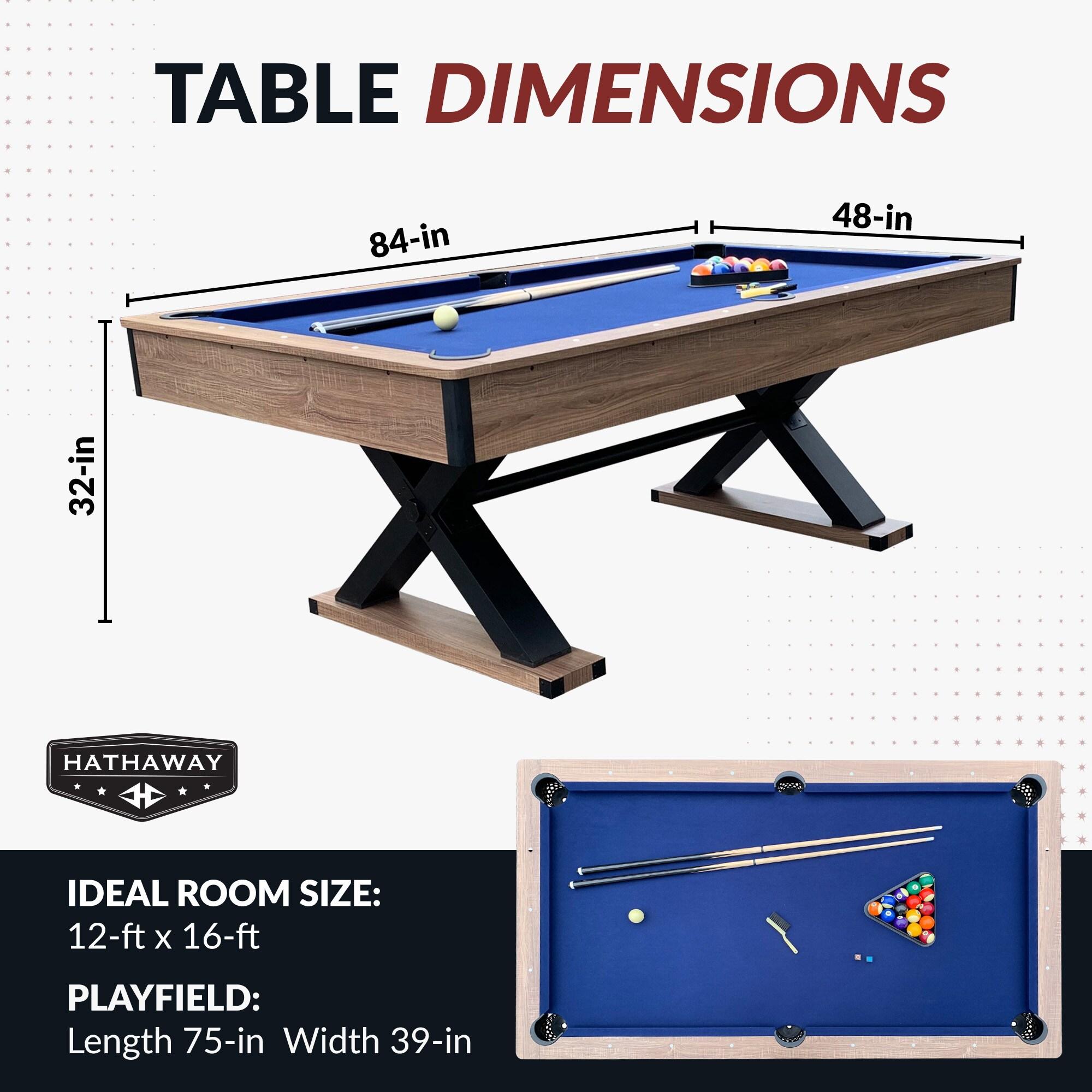 Excalibur 7' Pool Table