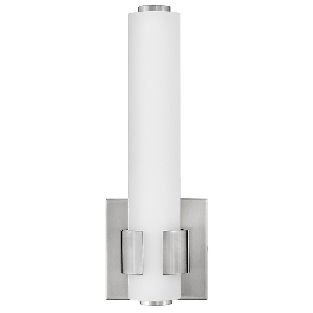 Aiden Integrated LED Bath Sconce w/ Etched White Glass