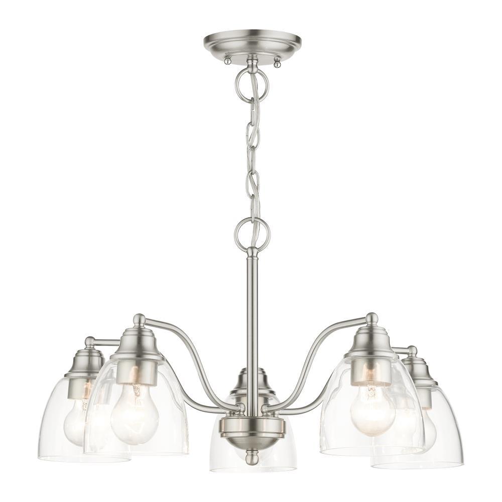 Livex Lighting Montgomery 5 - Light Chandelier in  Brushed Nickel