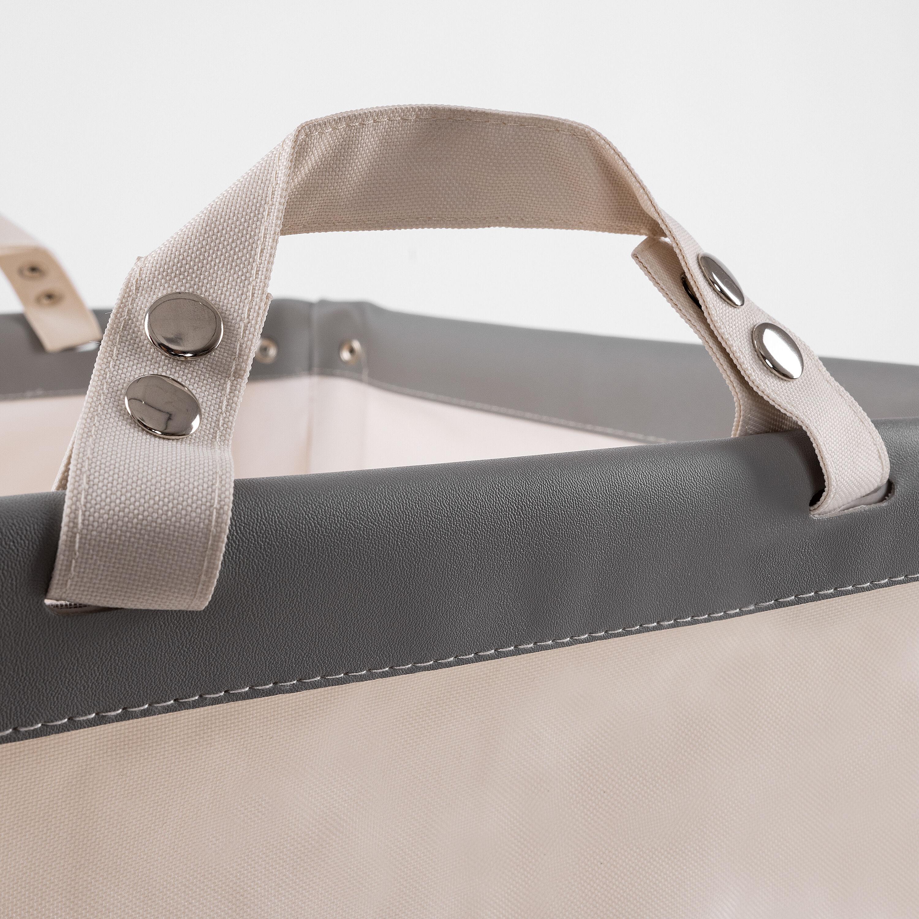 Seville Classics Rolling Commercial Laundry Hamper