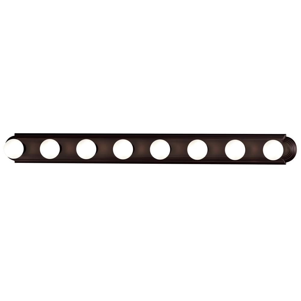 48-Inch Oil Rubbed Bronze 8-Light Dimmable Vanity Fixture