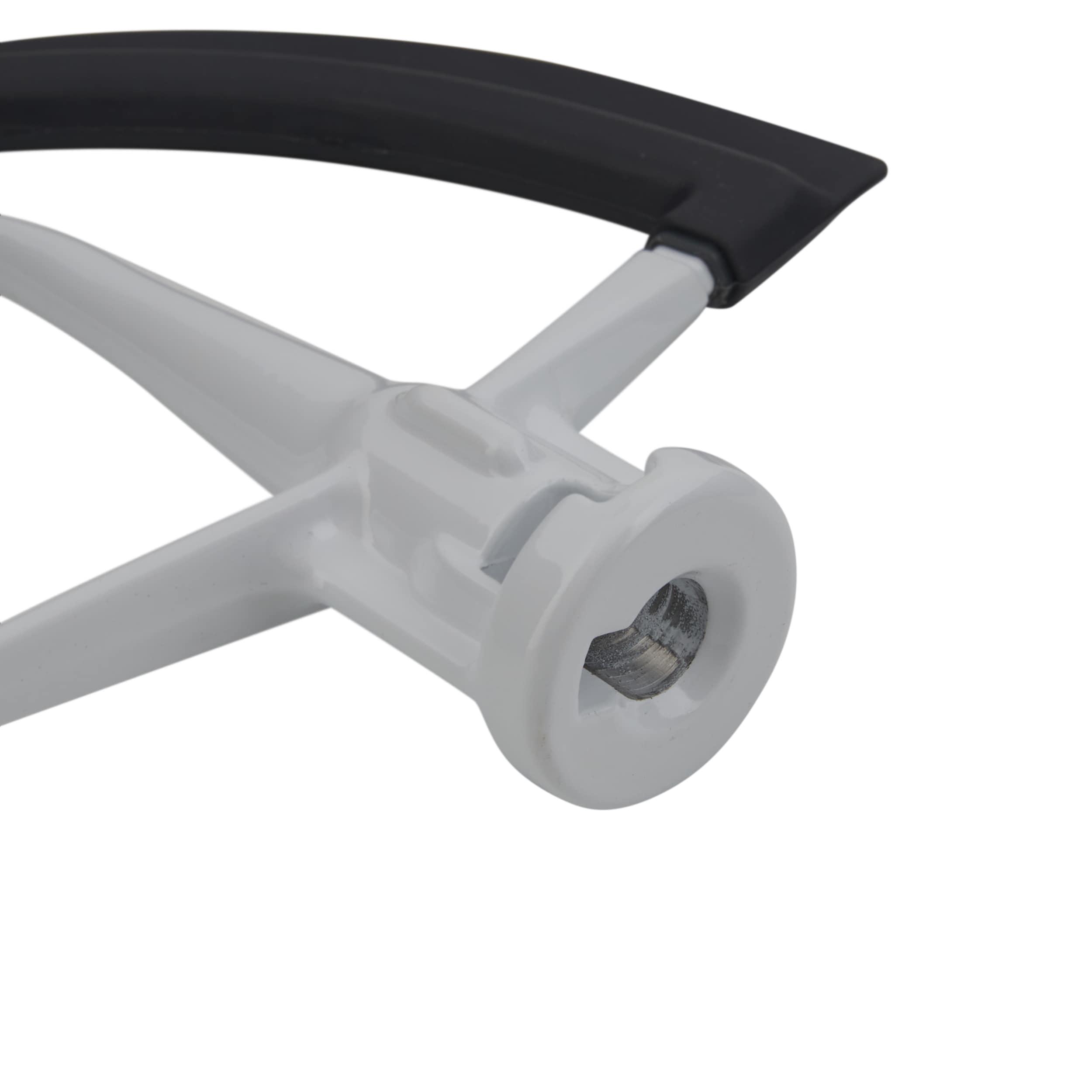 KitchenAid 5qt Tilt-Head Flex Edge Beater- KFE5T: Mixer Paddle Attachment, Dishwasher-Safe, Metal, White