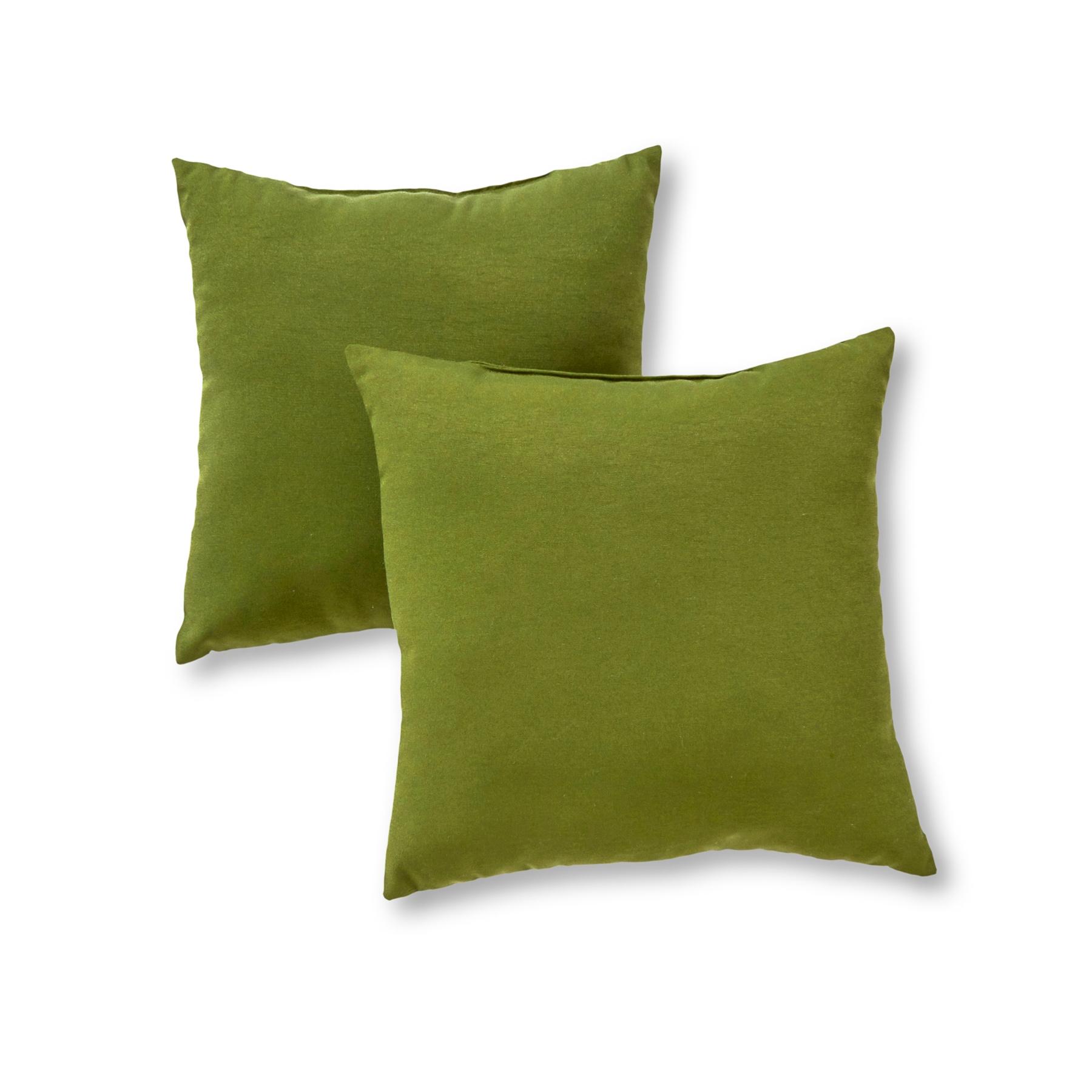 Indoor/Outdoor Reversible Throw Pillow